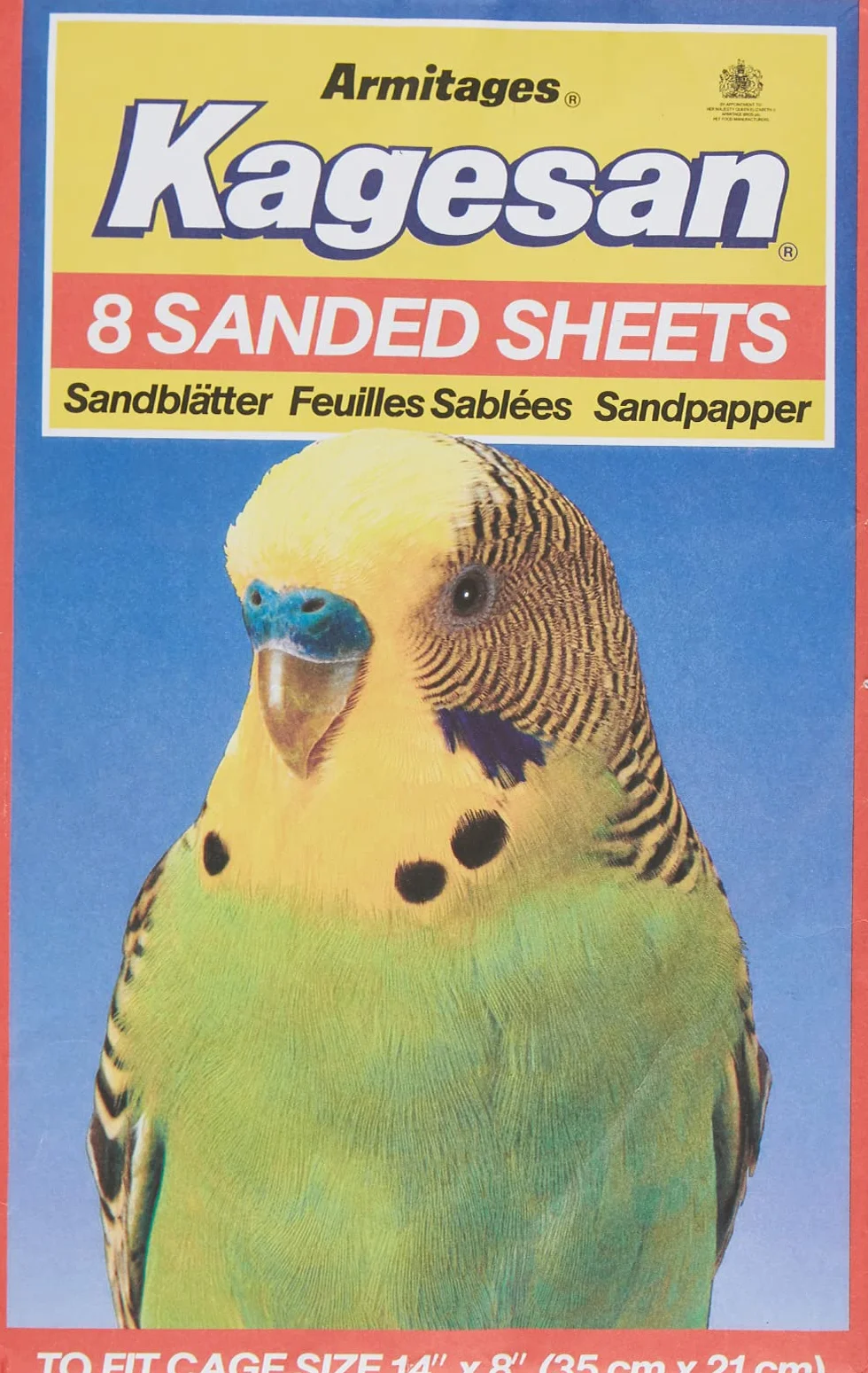 Armitage Petblis Kagesan N°3 Lot de 8 Feuilles de Sable Orange 35,6 x 20,3 cm 100 g