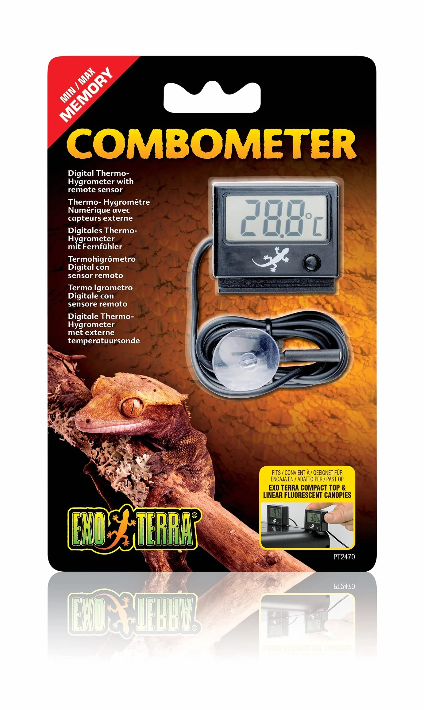 Exo Terra PT2470 Thermo/Hydromètre numérique