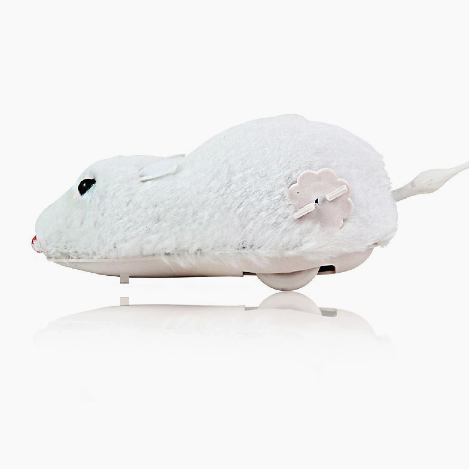 Jouets pour Chats, Jouets for Chat, Souris mécanique à Ressort, Jouet en Peluche, Mouvement, Rat, Chien, interactif for Animaux de Compagnie, 4 pièces