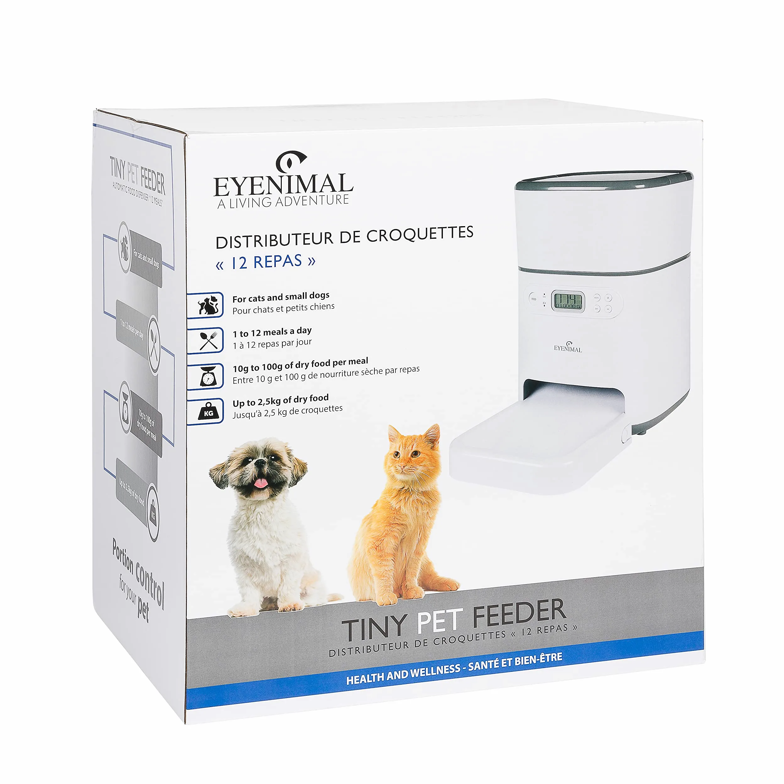 EYENIMAL - Distributeur de croquettes Automatique - Tiny Pet Feeder