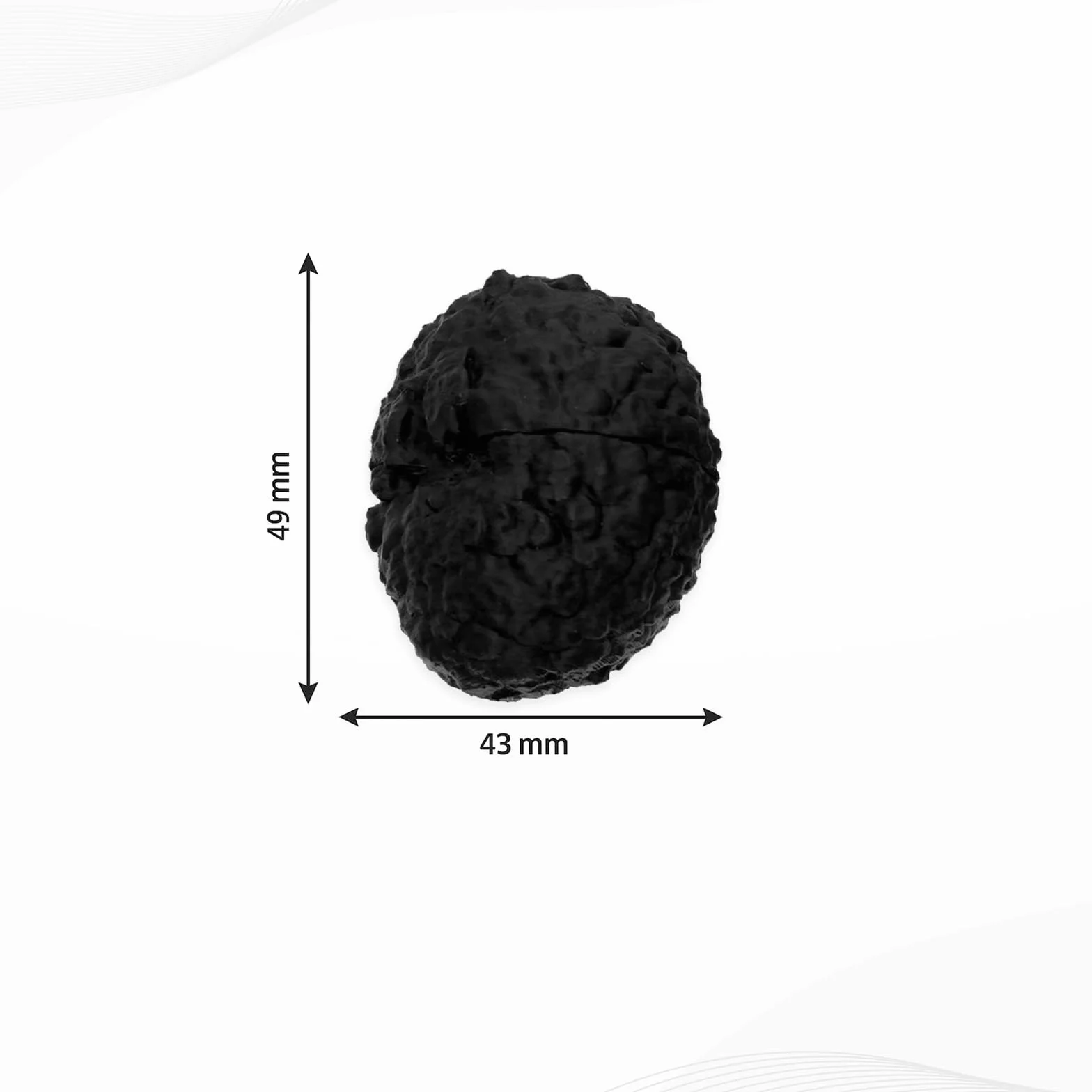Lot de 2 faux truffes pour dressage de chiens avec fermeture à baïonnette, récipient pour huile de truffe, noir, lavable et réutilisable