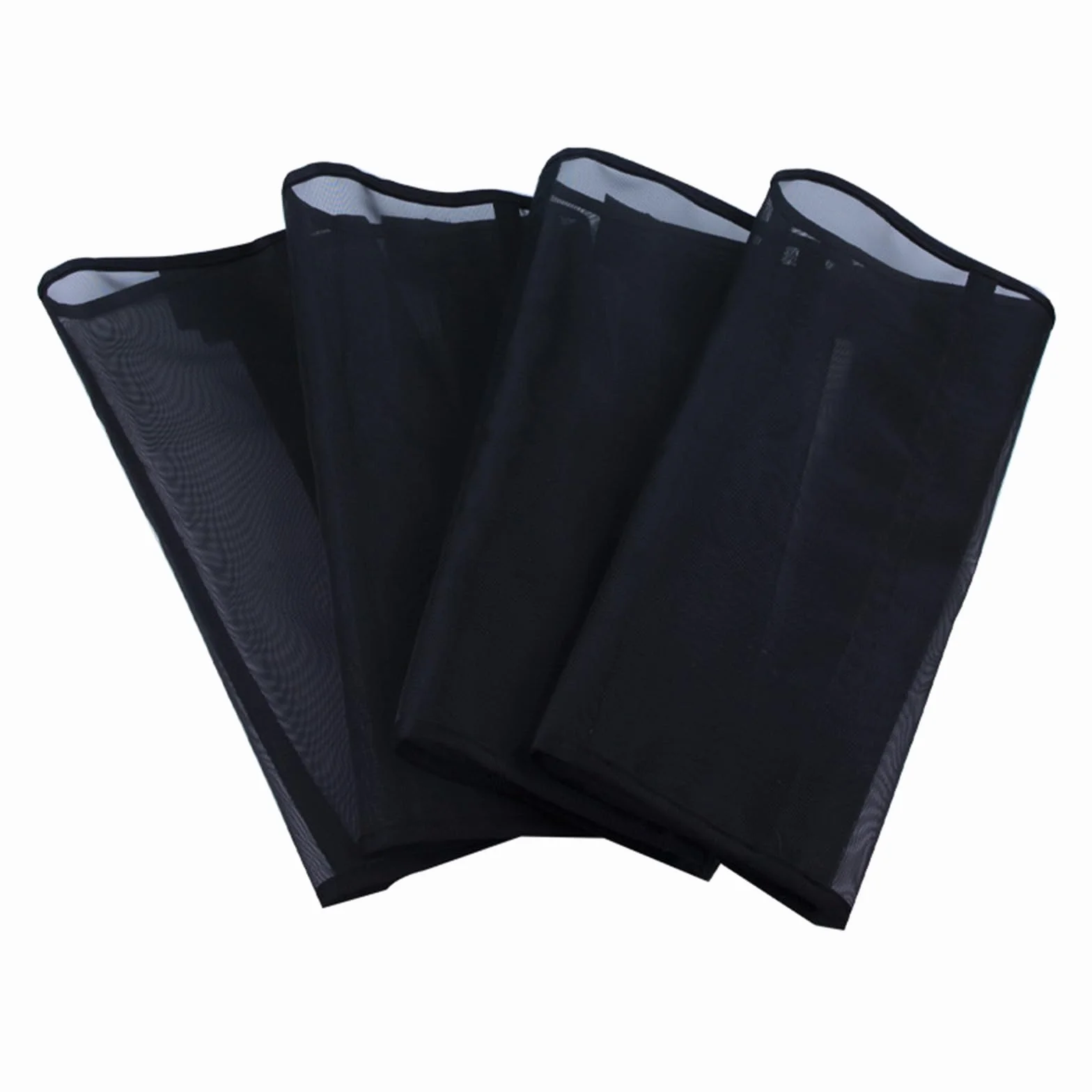 Scnvsi 4 pièces Bottes Anti-Mouches pour Chevaux en Maille Leggings Respirantes Protection des Jambes