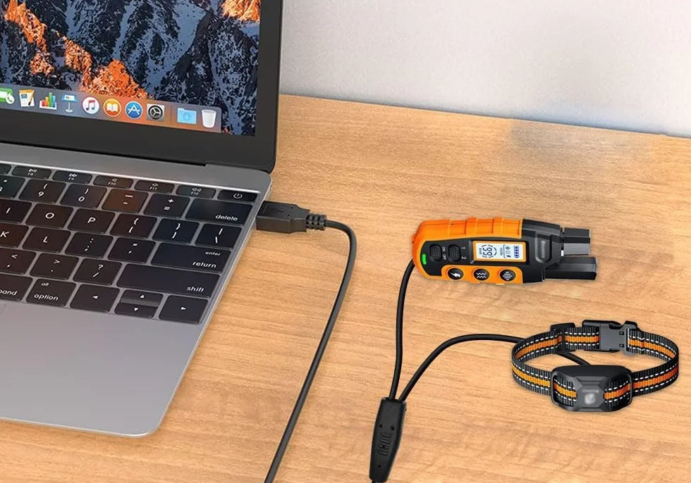 Bousnic Câble de Charge USB 2 en 1 pour Collier de Dressage pour Chien et Télécommande