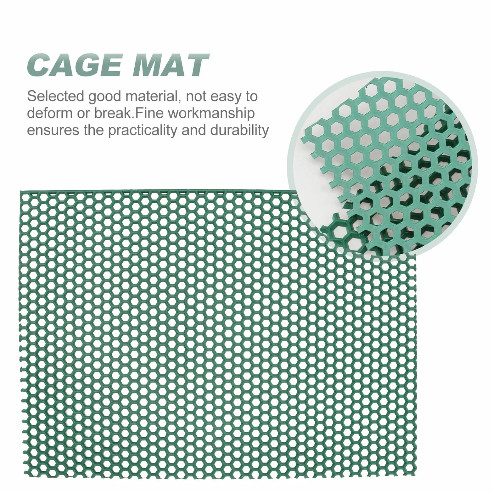 Beaupretty Tapis De Cage pour Chien 17.72x11.81x0.20In Isolant Respirant Bord Arrondi