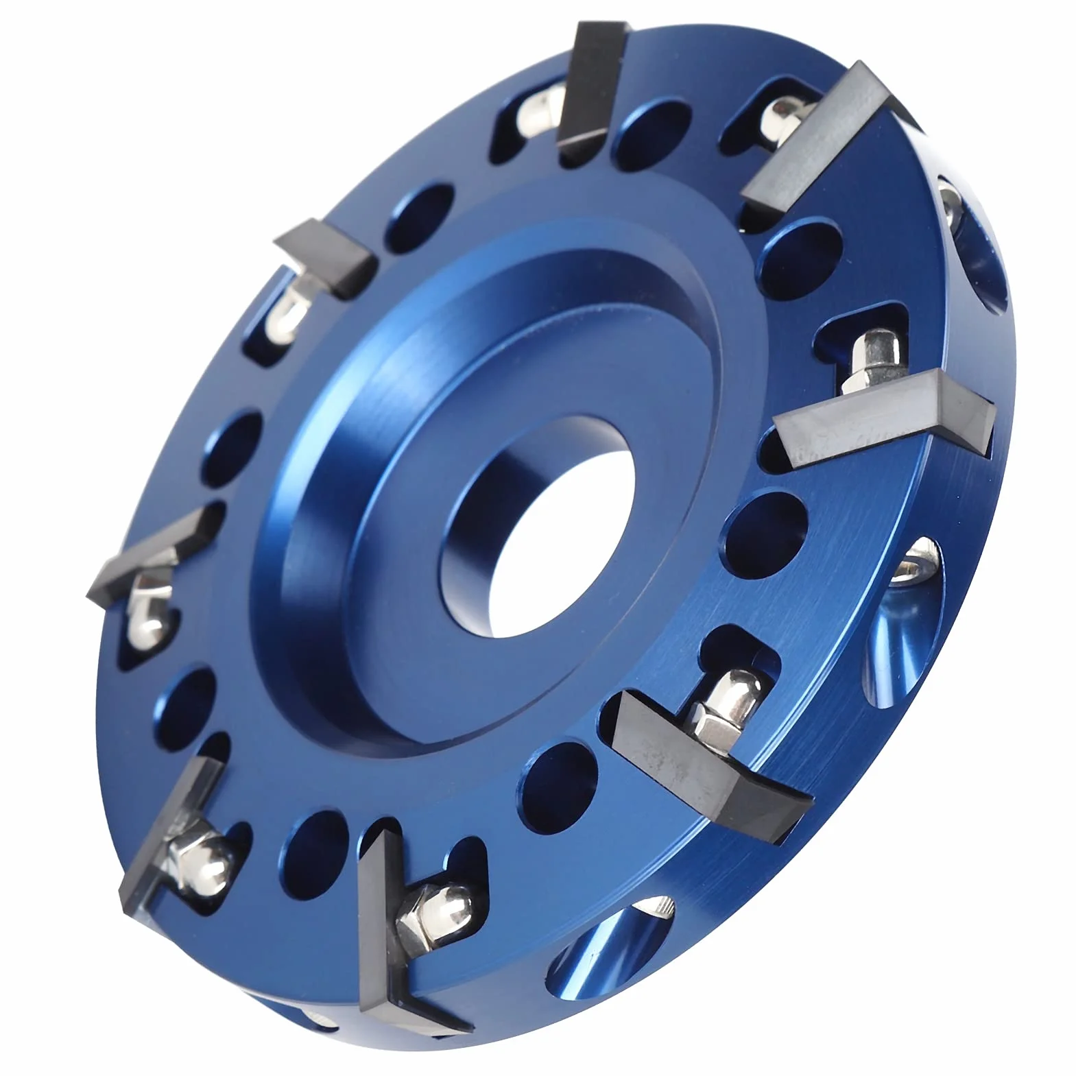 KIMISS Disque de de Sabot de Bétail en Alliage d'aluminium à 8 Lames pour Meuleuse d'angle – Outil de de Sabot de Vache Efficace avec Lames à 2 Côtés et Dissipation Thermique Améliorée