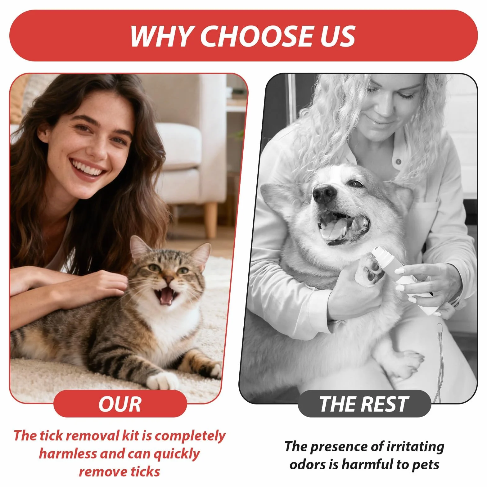 Lot de 7 Carte De Retrait De Tiques - Tire-Tique avec Loupe, Nettoyage Rapide des Tiques - pour Humains, Chiens, Chats