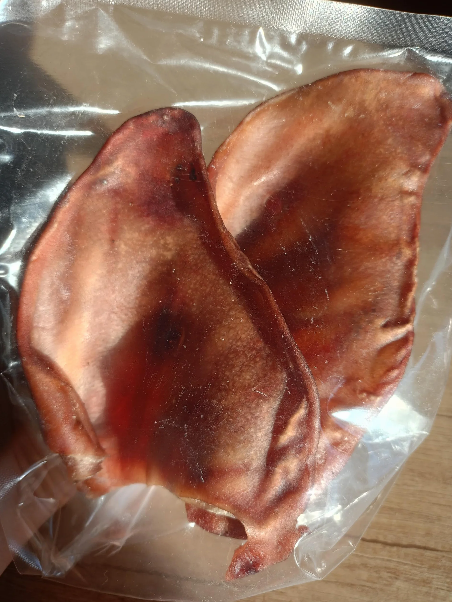 Lot de Oreilles de Porc pour Chiens 1kg, Environ friandises à mâcher 100% Naturelles sans Produits Chimiques, sans céréales, Article à mâcher pour Petits et Grands Chiens, Lucze