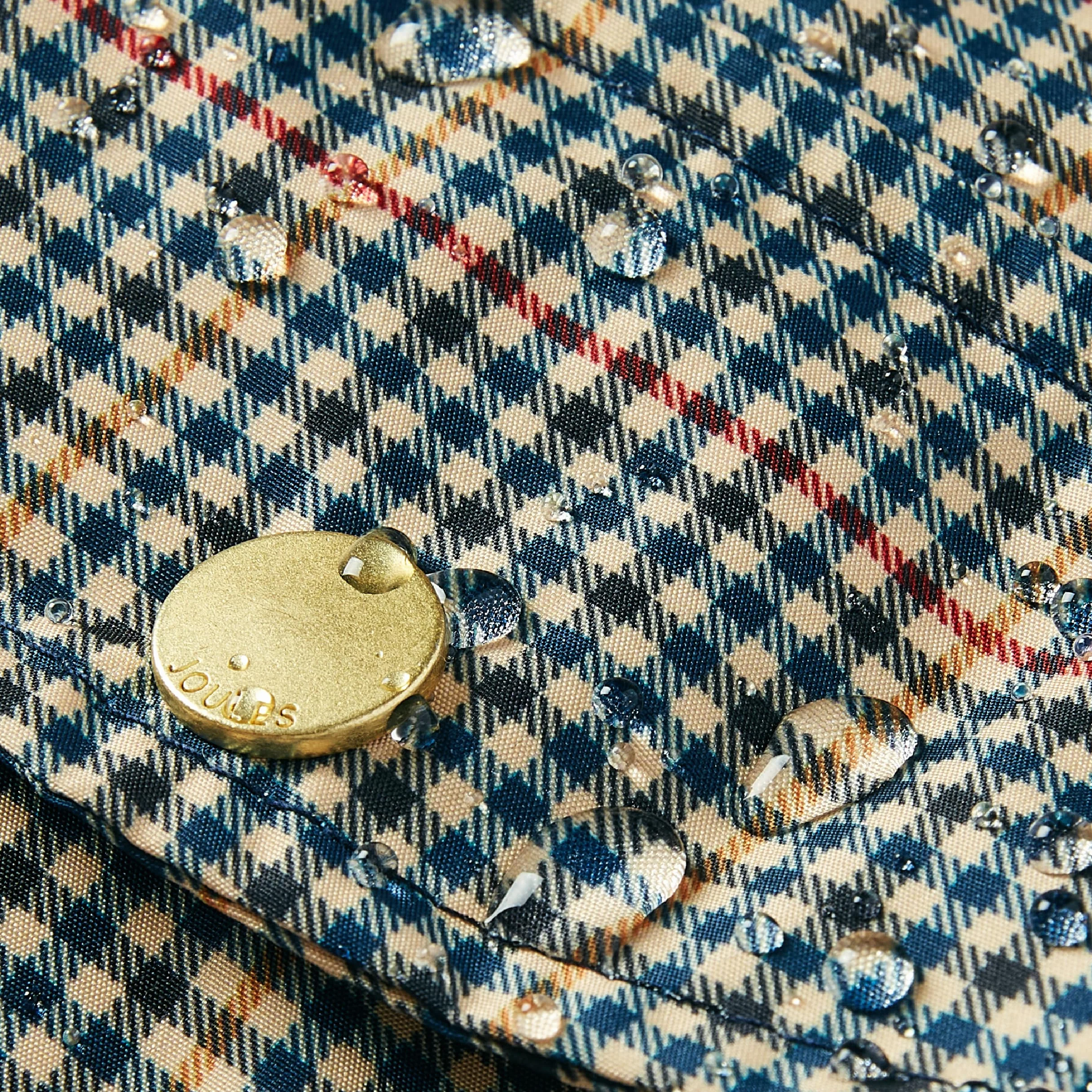 Rosewood Joules Henson Veste Pliable à Carreaux pour Chiens de Taille M, Lavable, légère et Portable, imperméable et imperméable pour Chiens de Taille Moyenne