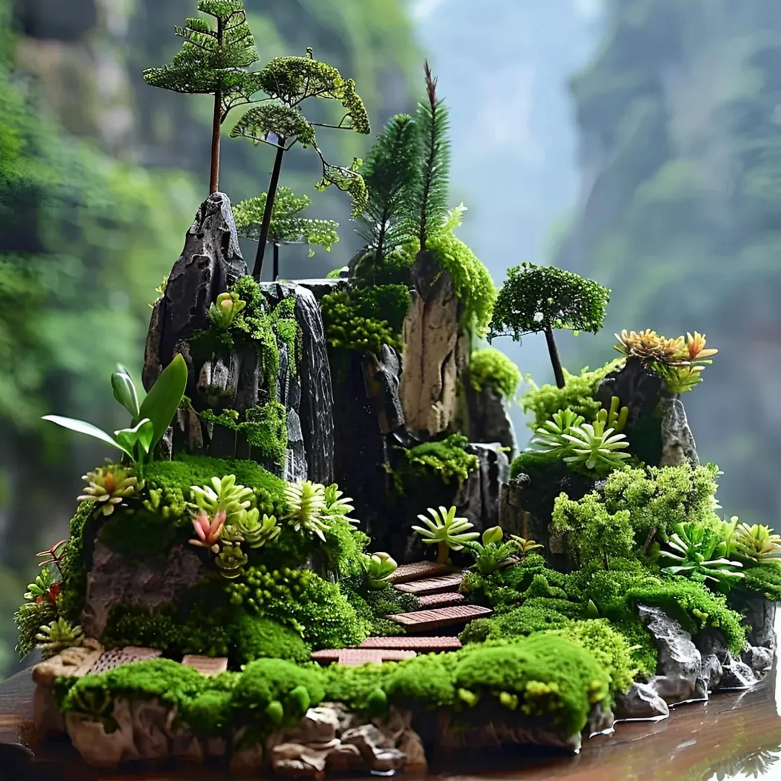 Pierres d'aquarium Mini Paysage Naturelles Seiryu Stone 3cm à 6 cm Mini Paysage 1 Kg Pierres Aquarium Décor Paysage Paludarium Habitat Amphibien