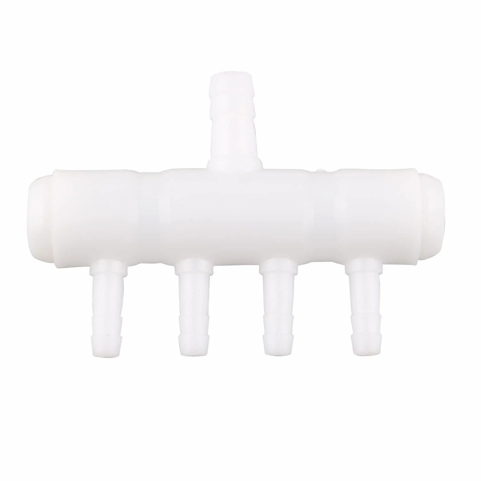Lot de 2 séparateurs de débit d'air en Plastique pour Aquarium, Bassin, Pompe à air (4 connecteurs)