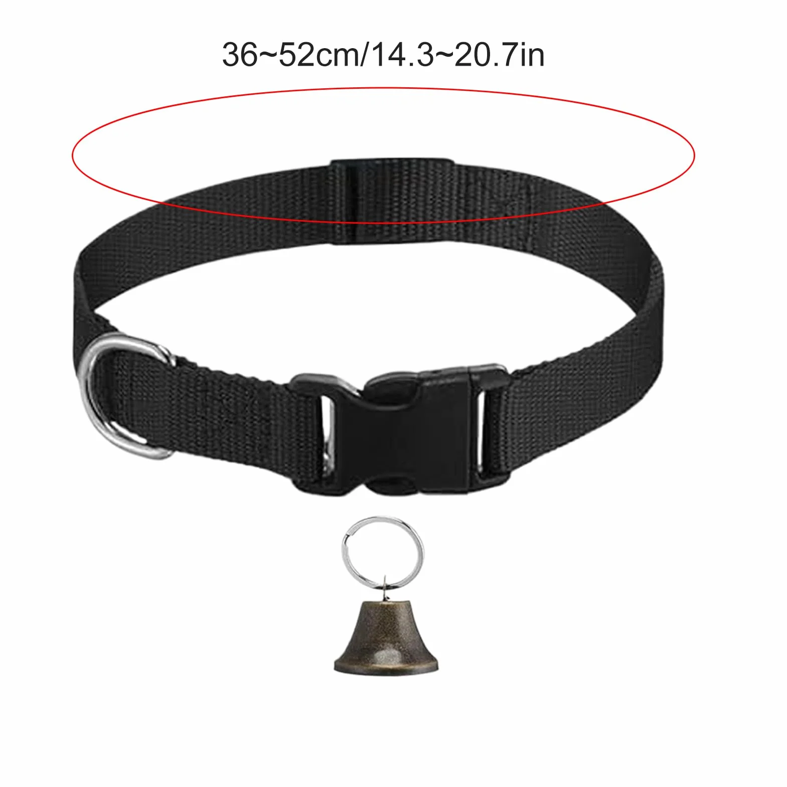 Collier de chèvre - Colliers de Mouton réglables | Anti Perdu la Cloche de pâturage pour Vache pour Animaux de chèvre