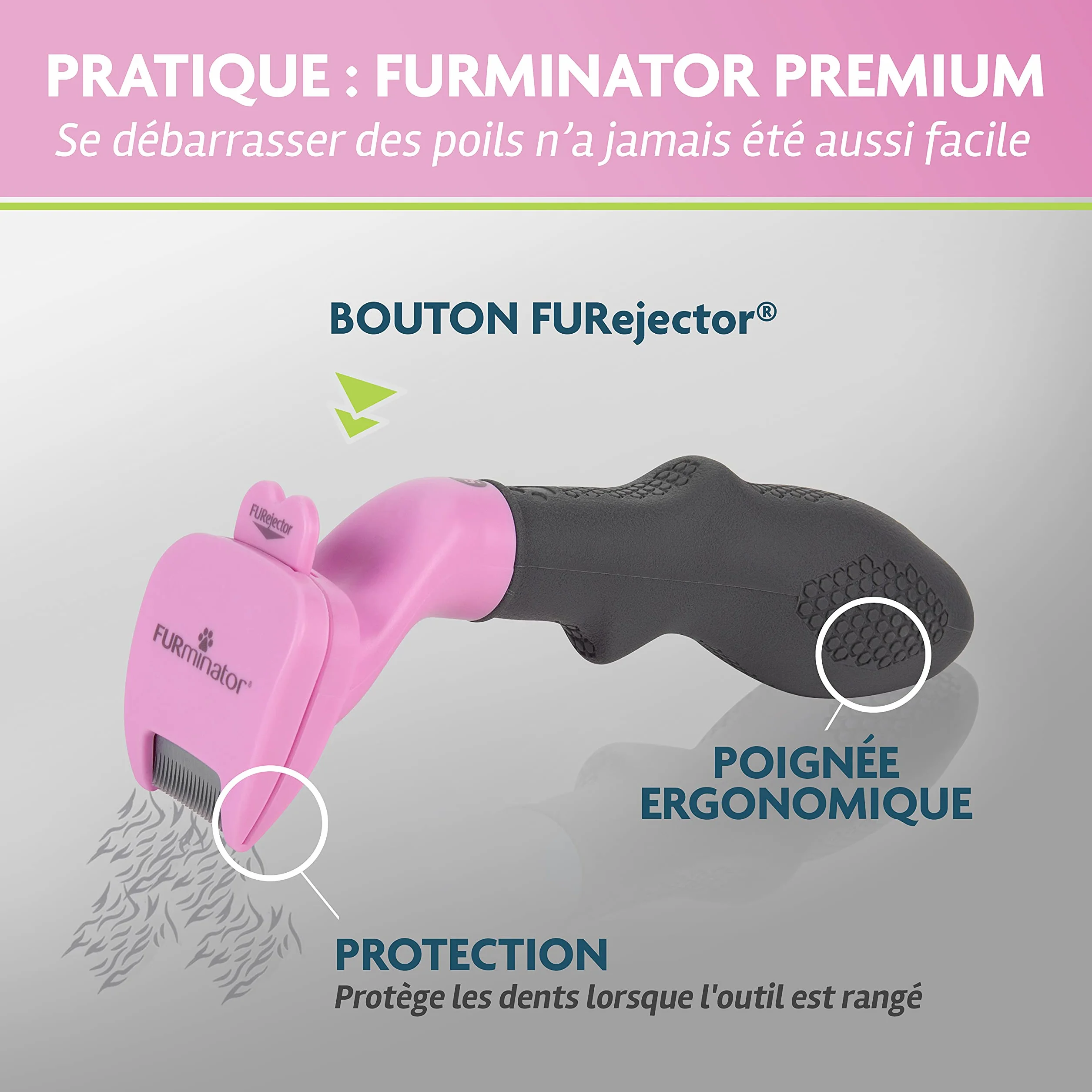 FURminator Undercoat deShedding Outil Petits animaux