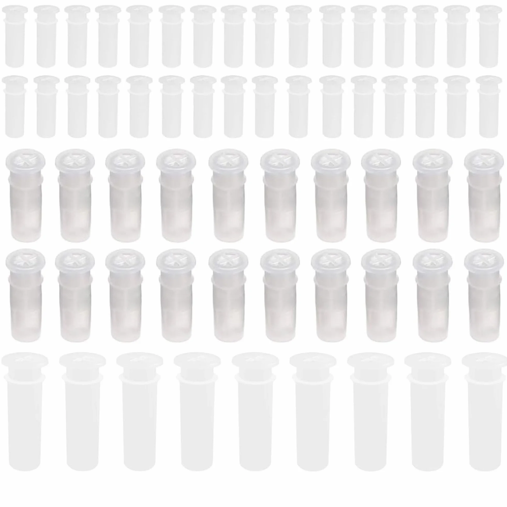 Tokaneit 80 Pièces BB Sifflet Remplacement, Squeaker Plastique Grelot, Couineurs pour Jouet