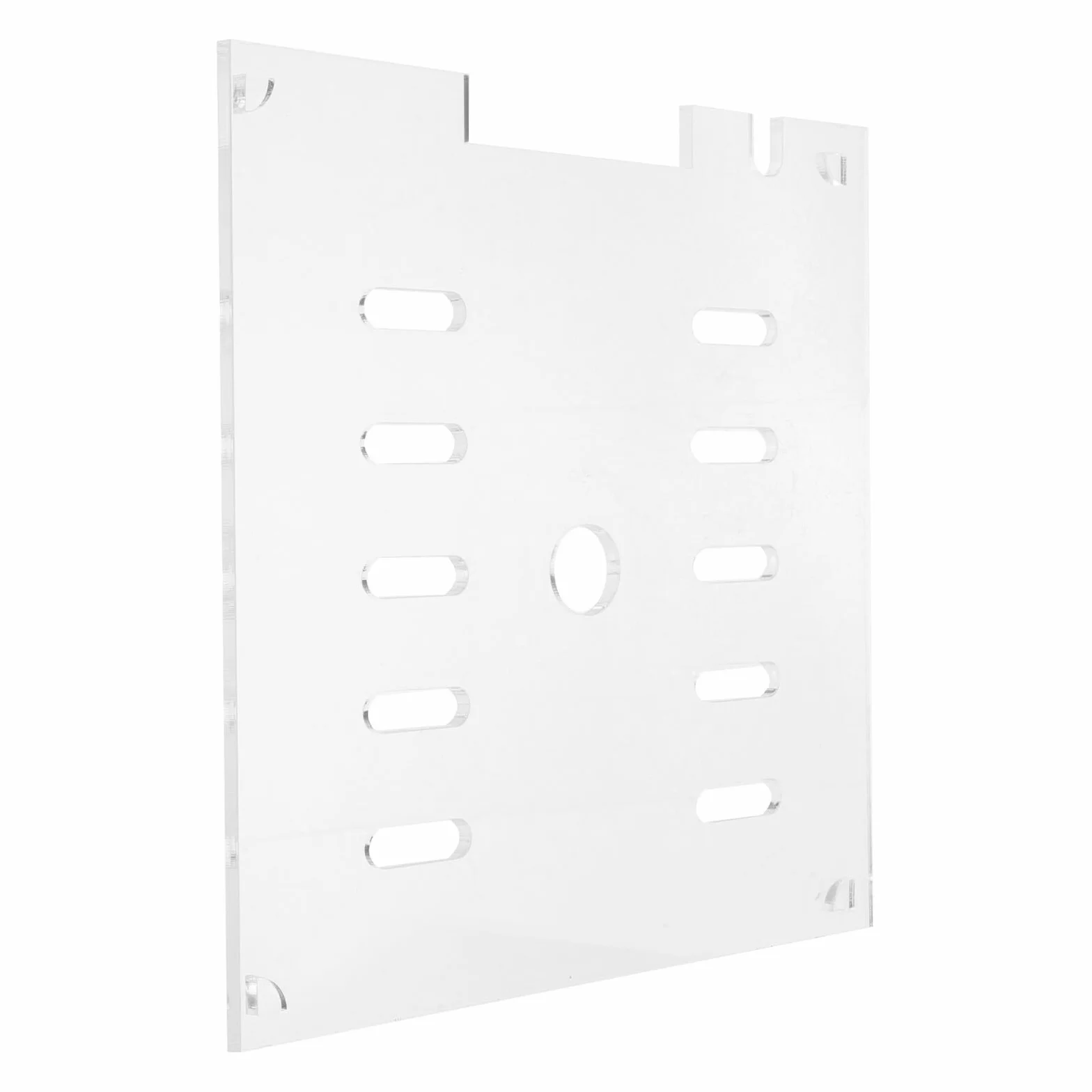 ARTIBETTER Couvercle en Acrylique Transparent 20x20 Cm pour Aquarium, Protection Anti-Saut Carré avec Grille