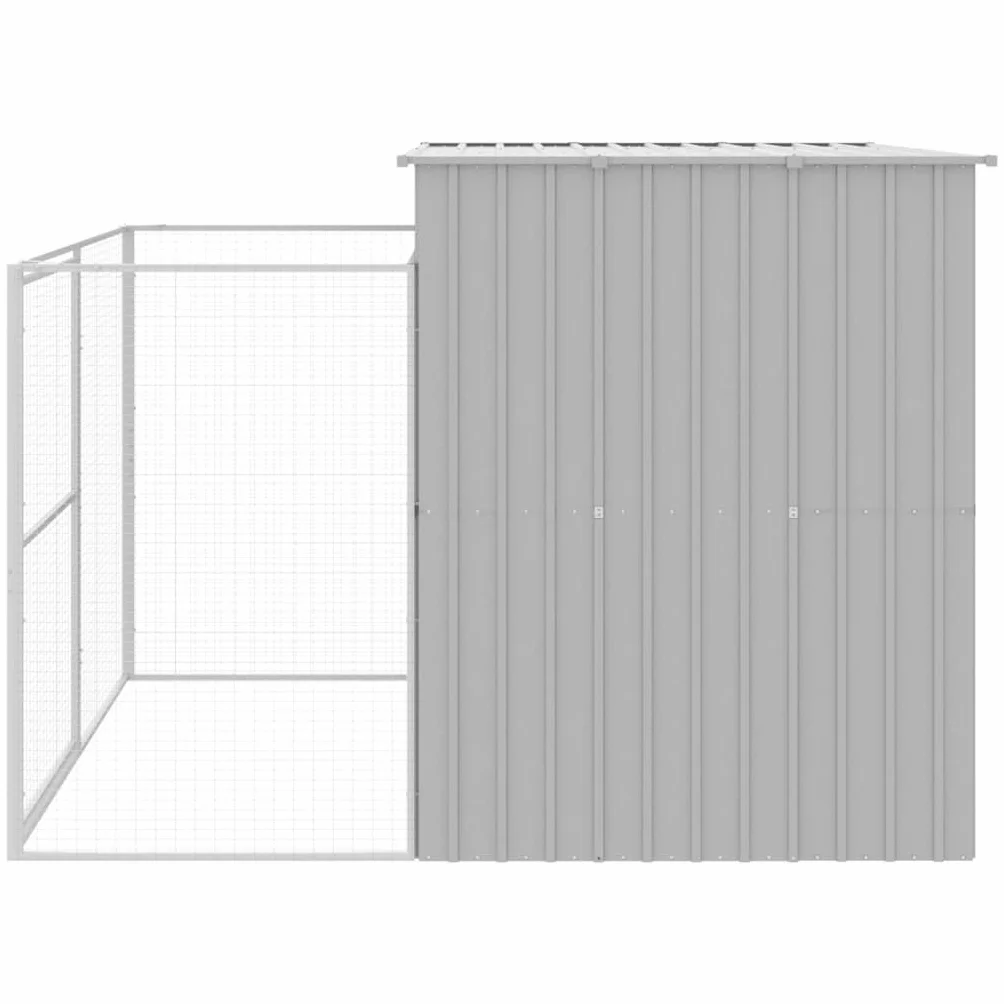 Niche pour chien gris clair 214x253x181 cm