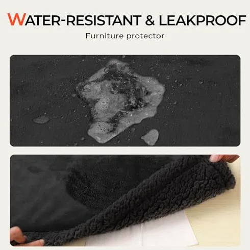 Couverture imperméable, couverture imperméable pour animal de compagnie, couverture pour chien, chat, chien, couverture de lit, lavable, couverture polaire pour protection de lit et meubles