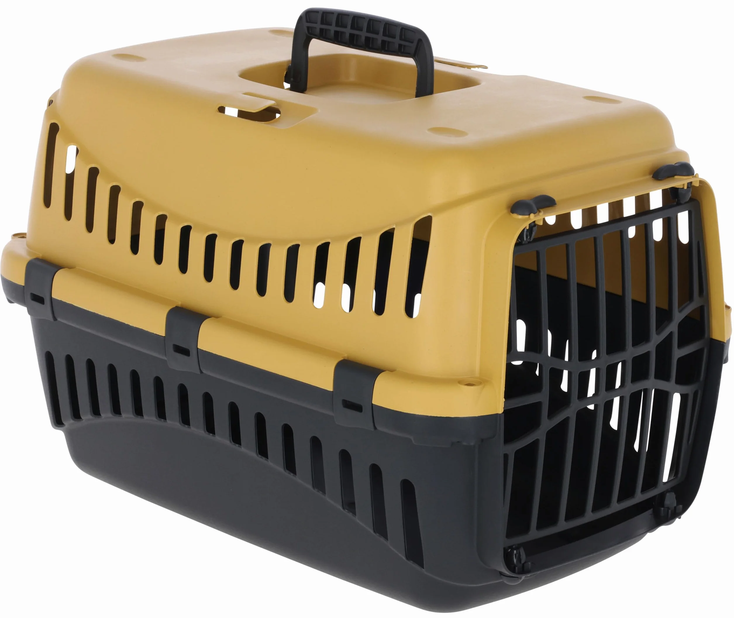Kerbl Cage de Transport pour Chien et Chat 45x30x30 cm Plastique Noir