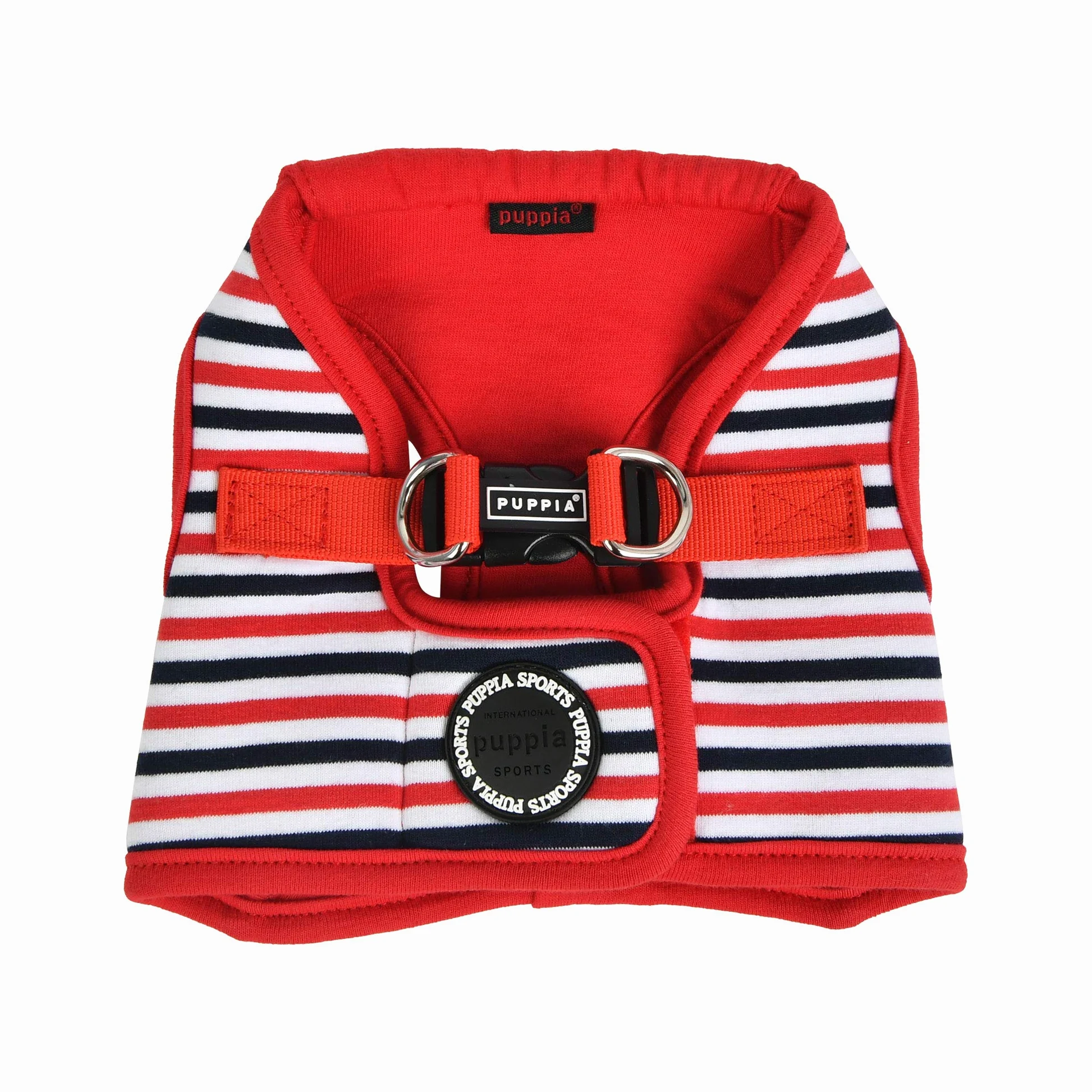 Puppia Seaman Harness B Harnais pour Chien Rouge Taille L