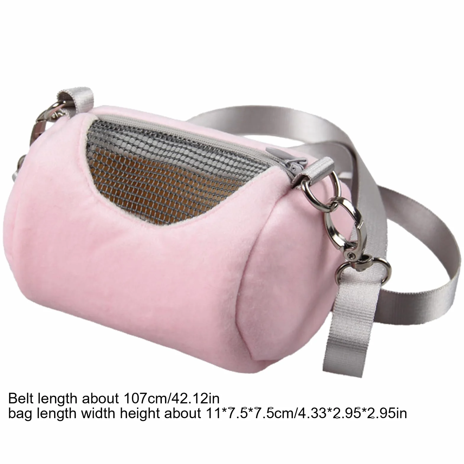 Sac de transport pour cochon d'Inde mobile respirant - Kit de voyage pour rongeurs et reptiles