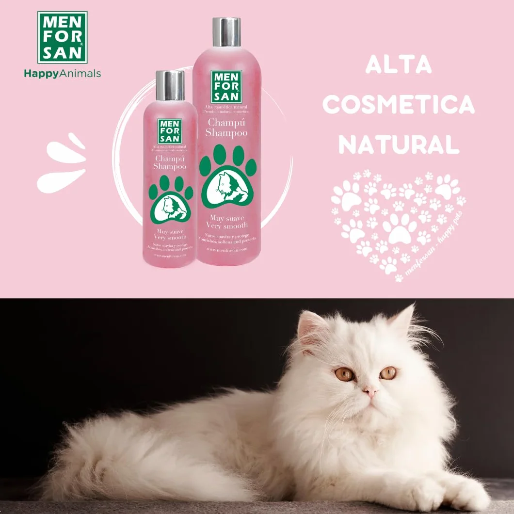 MENFORSAN Shampooing Très Doux pour Chats 1 Litre