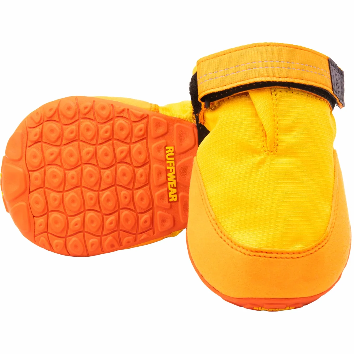 RUFFWEAR Summit Trex Chaussures pour Chien Noir Obsidienne, Sunrise Yellow M