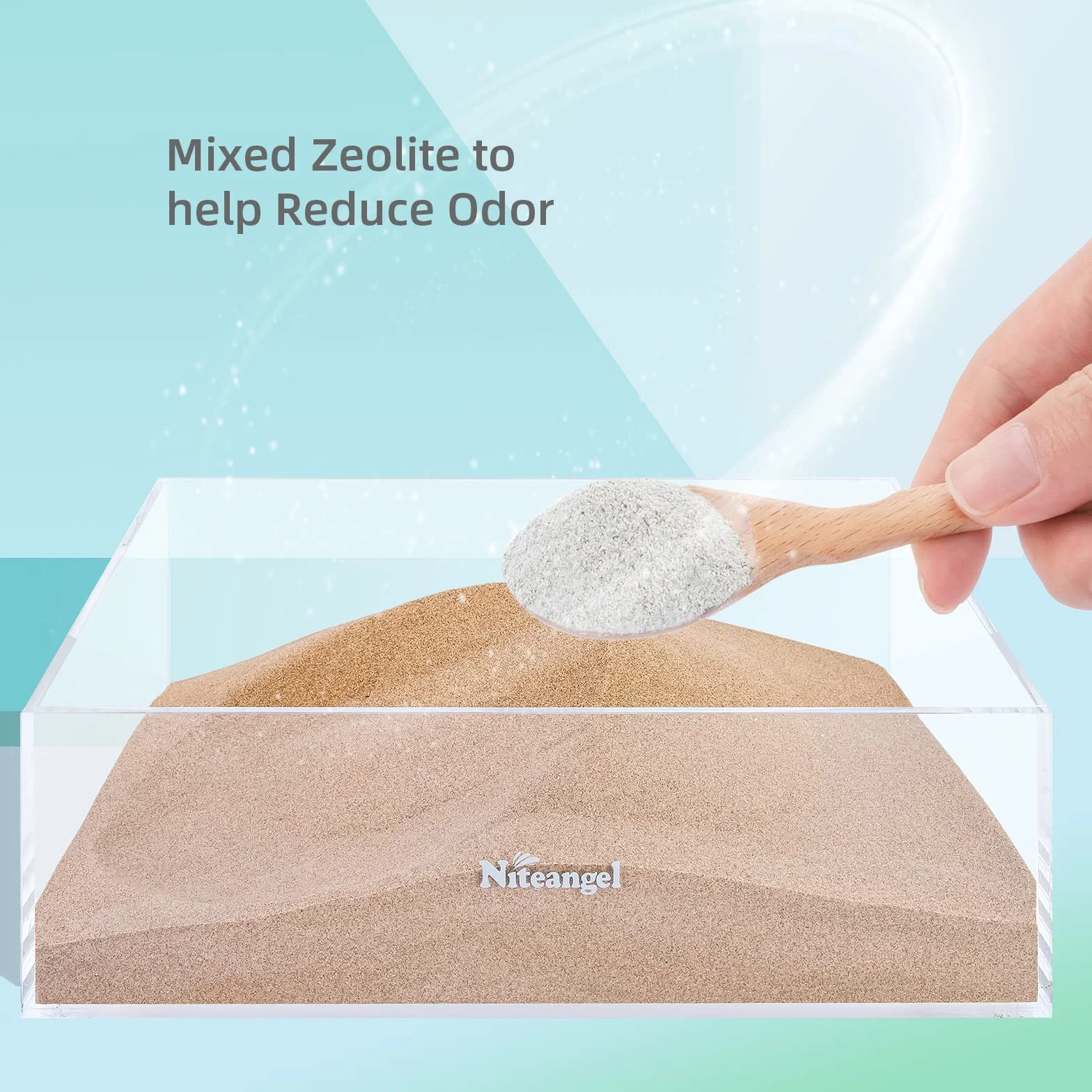 Niteangel Sable de bain désertique sans poussière pour hamsters 1kg
