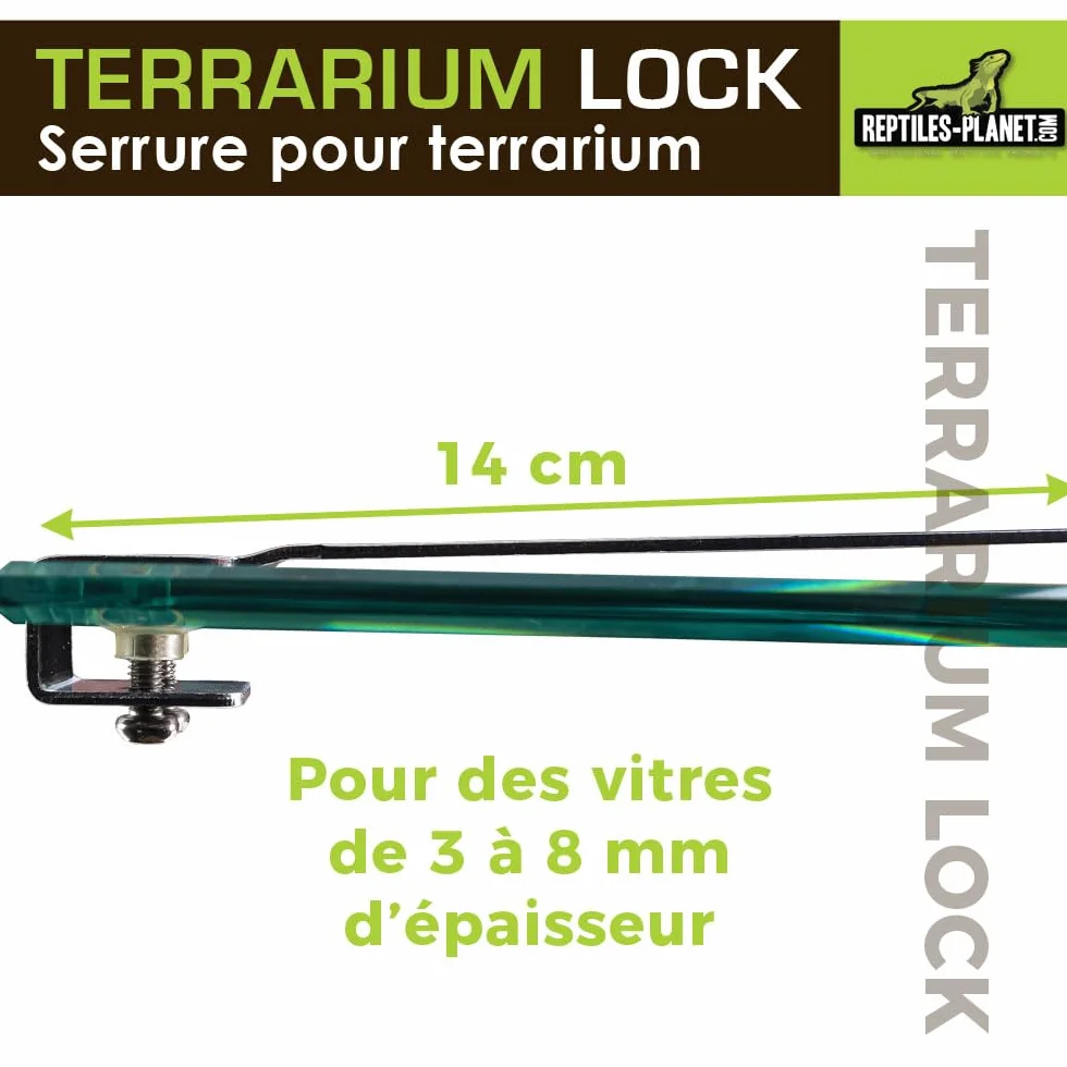 Reptiles Planet Serrure pour Terrarium