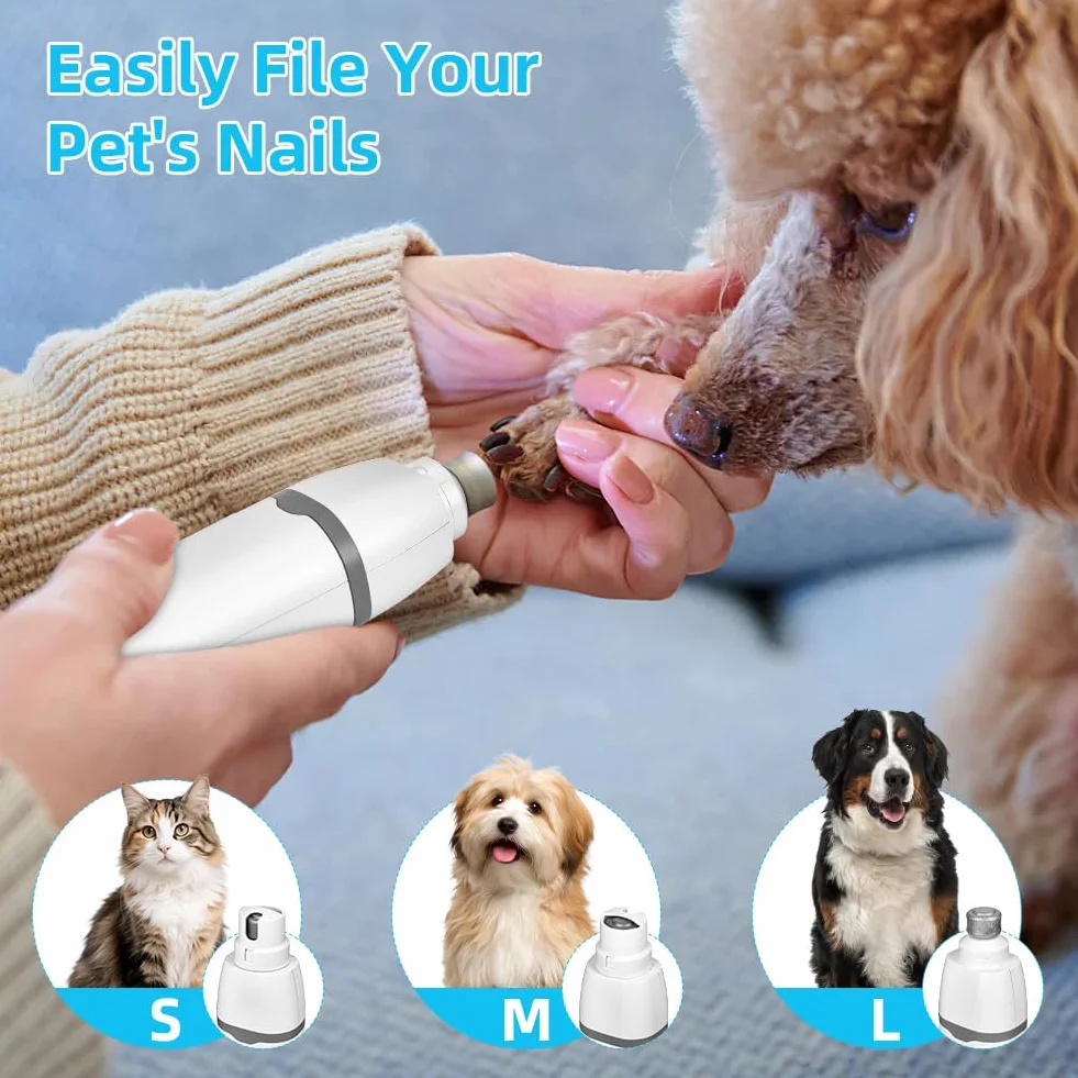 Tondeuse Chat Chien 4 en 1 Silencieuse USB-C avec écran LCD Professionnel