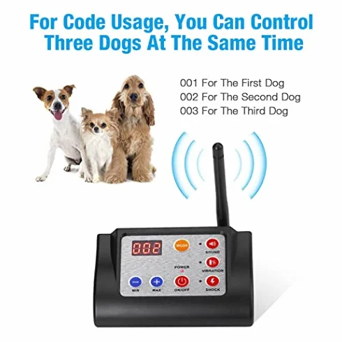 Cutecool Clôture électrique sans Fil pour Chien, Système de Confinement Rechargeable étanche IP65