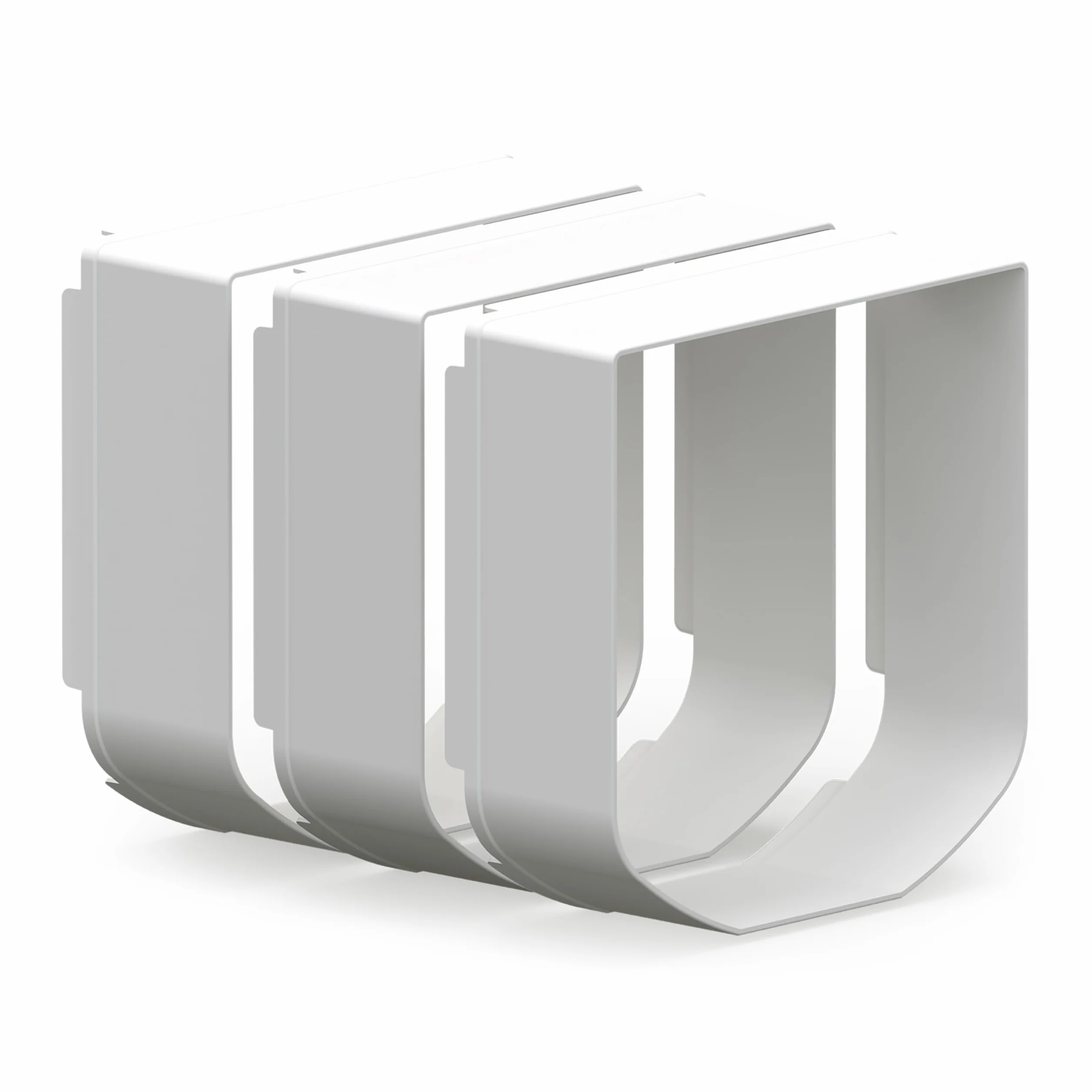 Sure Petcare Lot 3 Rallonges Tunnel Chatière Micropuce Compatible SureFlap Cat Flap Connect DualScan