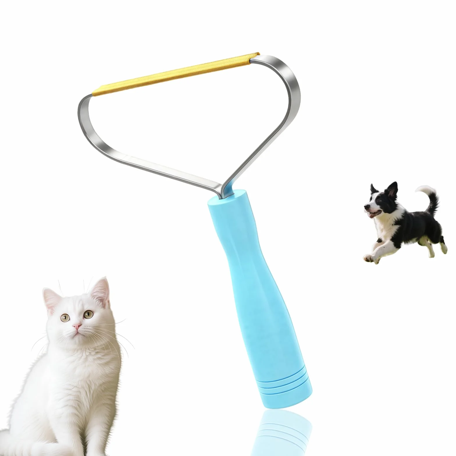 Brosse Poils Animaux Cheveux Bouclés Canapés Sièges Auto Bordures Tissu