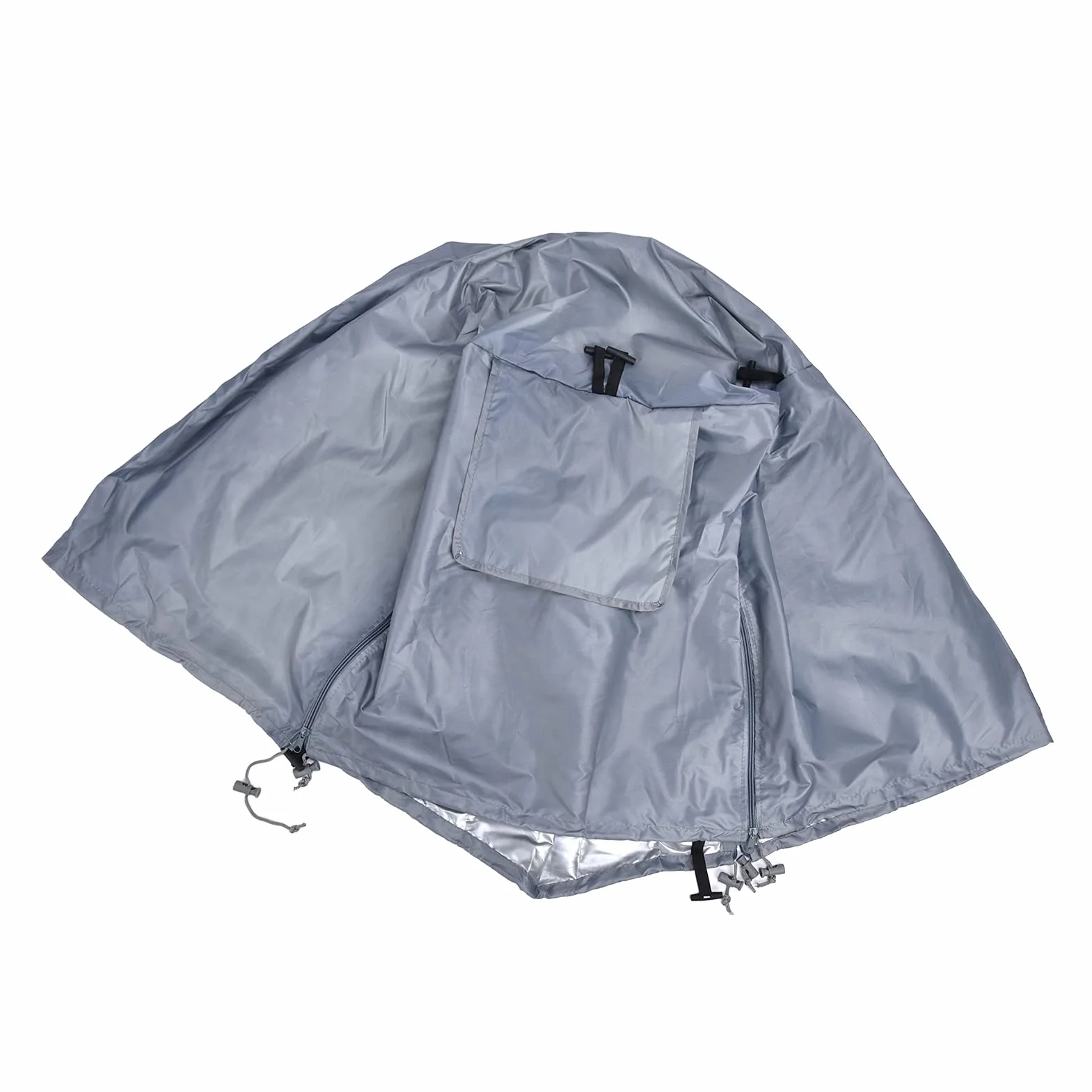 TOPINCN Housse de cage en tissu Oxford pour chien 109 x 76 x 74 cm gris