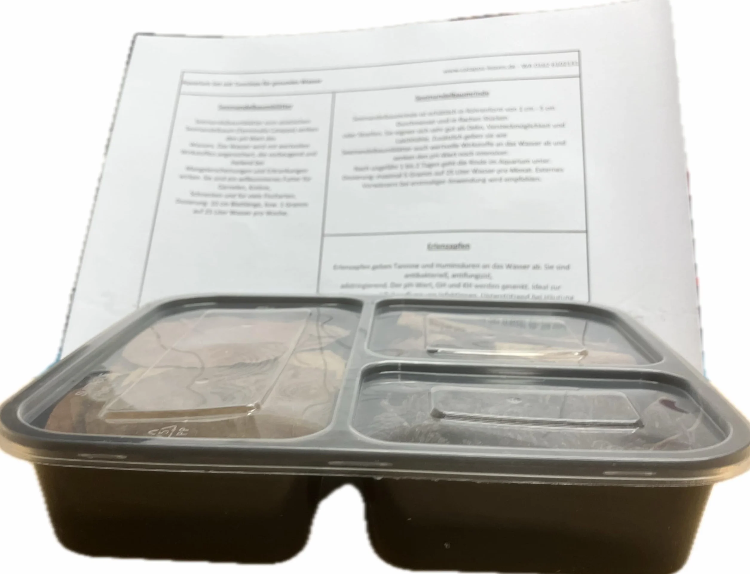 Kit d'aquarium avec tanins – Cônes d'aulne, feuilles de badamier, écorce de badamier
