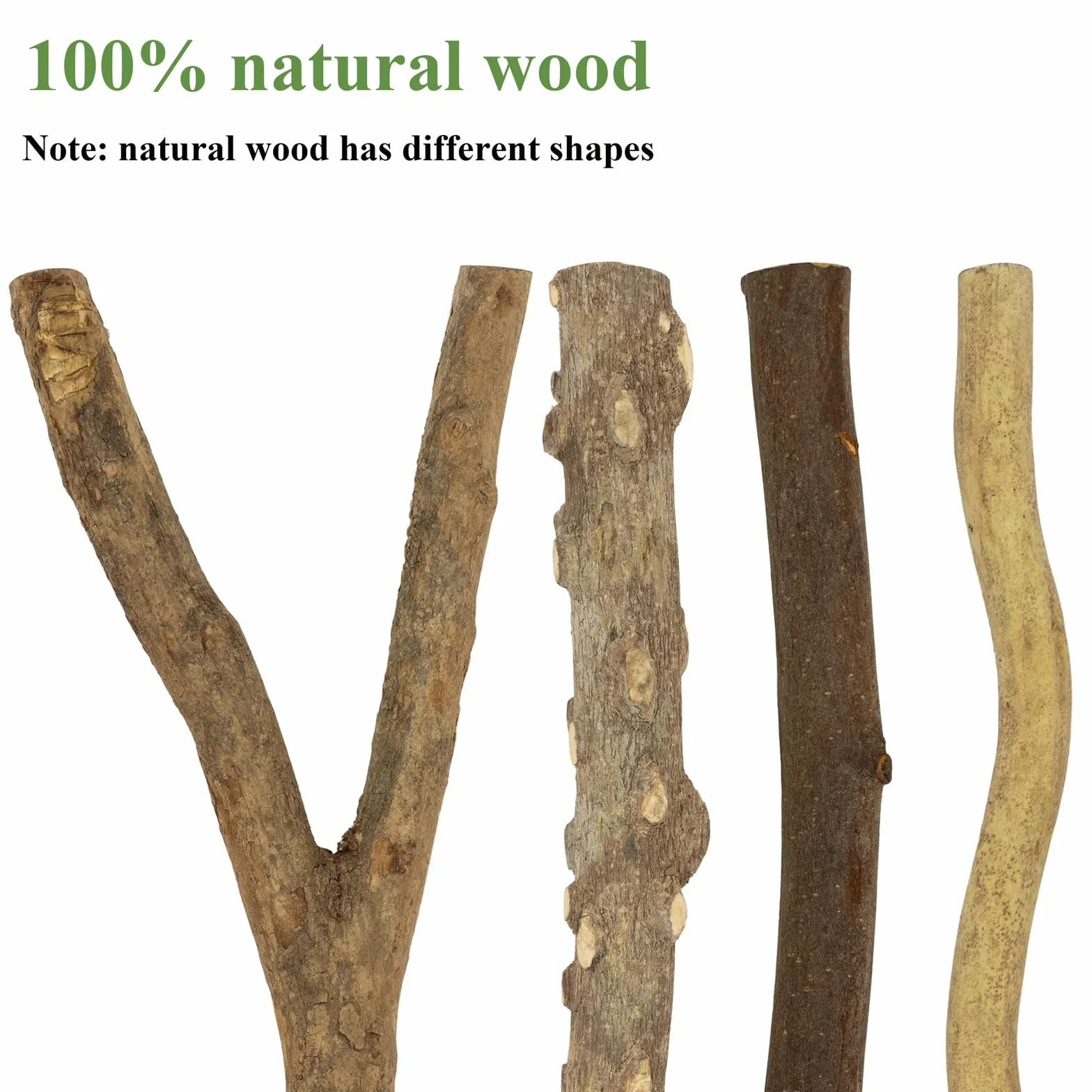Perchoir Perroquet en Bois Naturel, Perchoirs à Oiseaux, Balançoires pour Perroquets