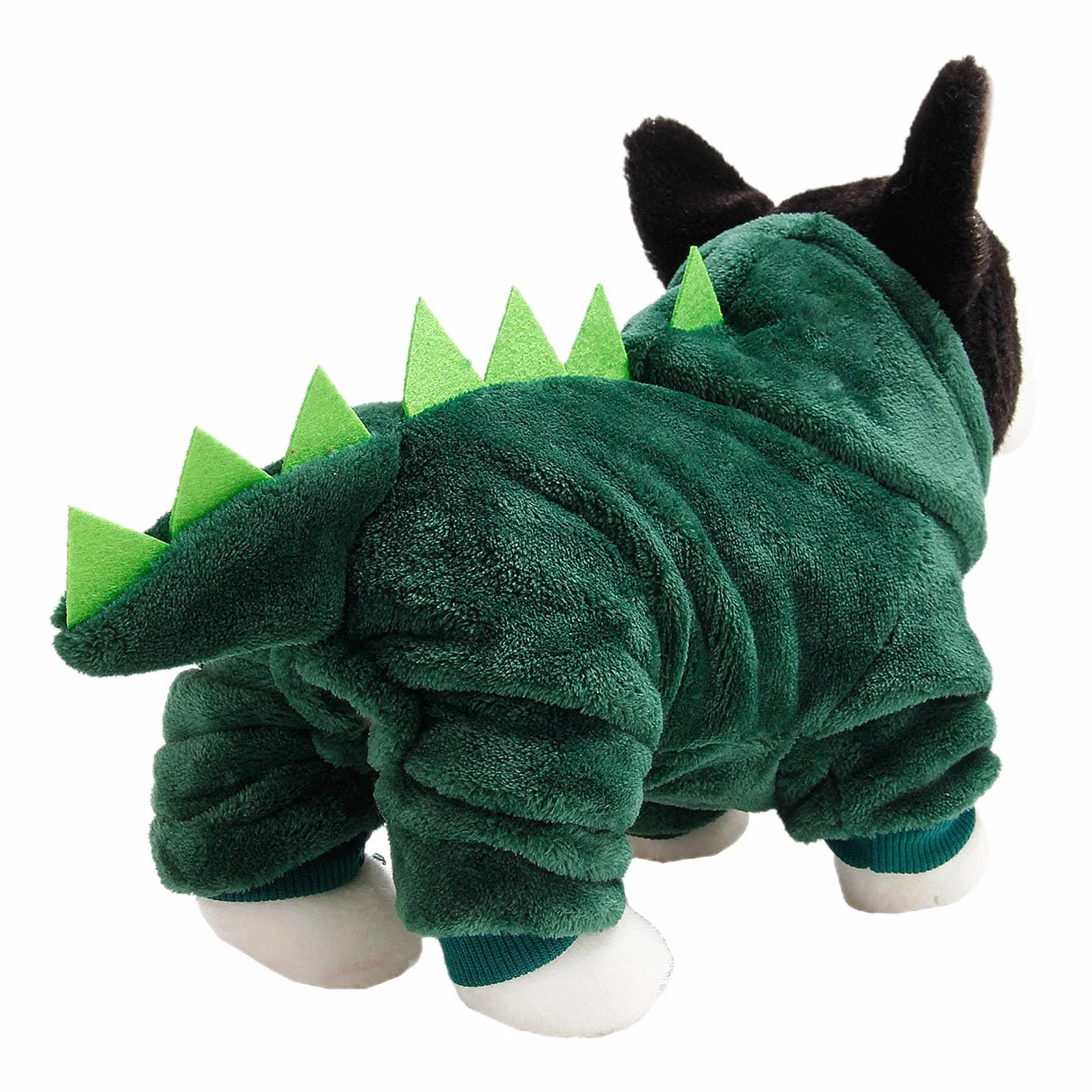 Sweats À Capuche Dinosaure Chat Chien Veste d'Hiver Douce Vêtements Chauds Animaux Compagnie Manteau Cosplay Petits Chiens Chats Noël Anniversaires