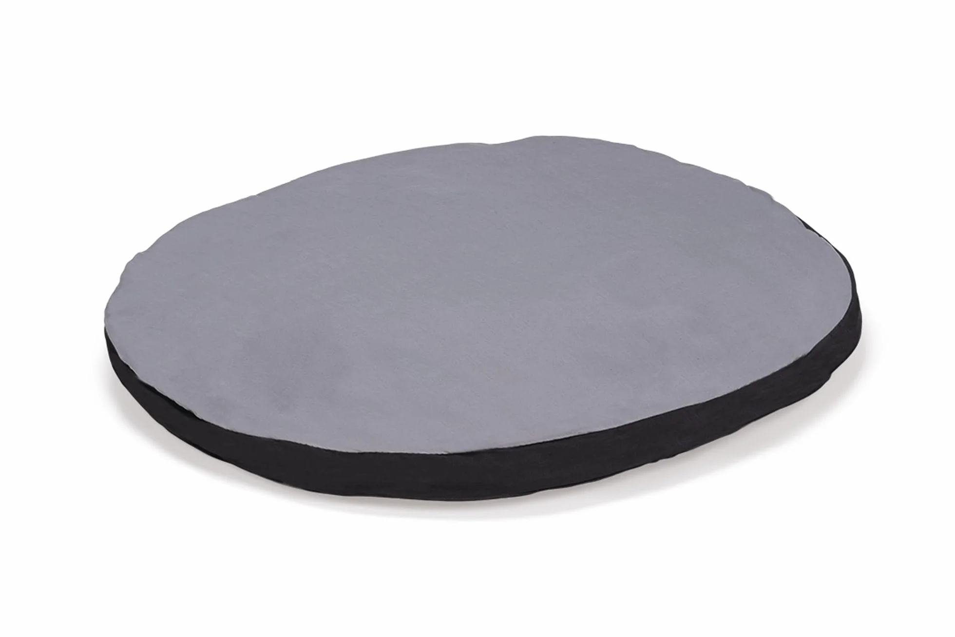 Karlie Flamingo Coussin Oval Doc Bed 70 x 56 x 8 cm Noir/Gris