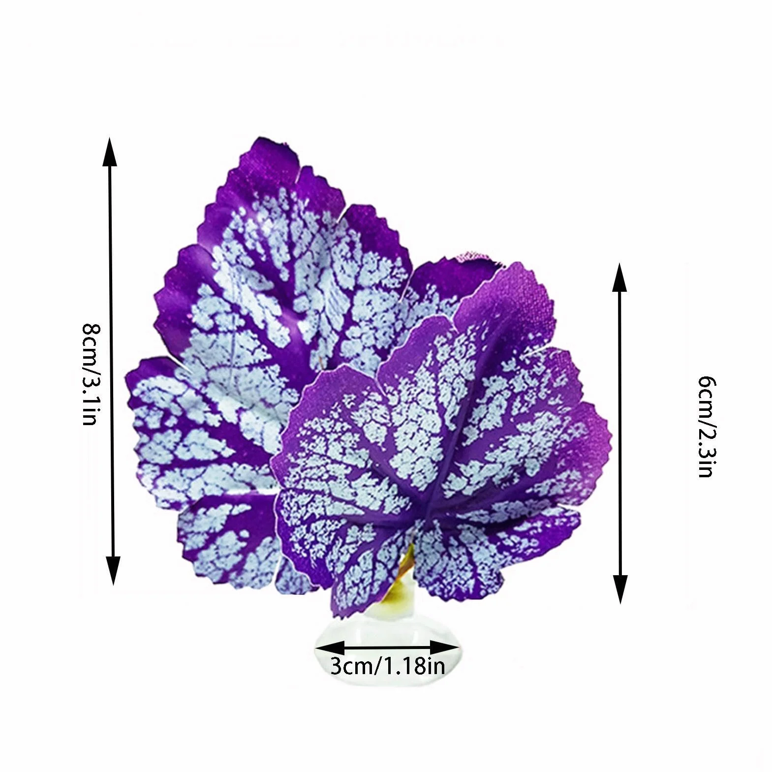 XIAOXIAOYU Feuille de Repos pour Poisson Betta, Coussinet de Feuilles Flexible et Sûr pour Aquarium