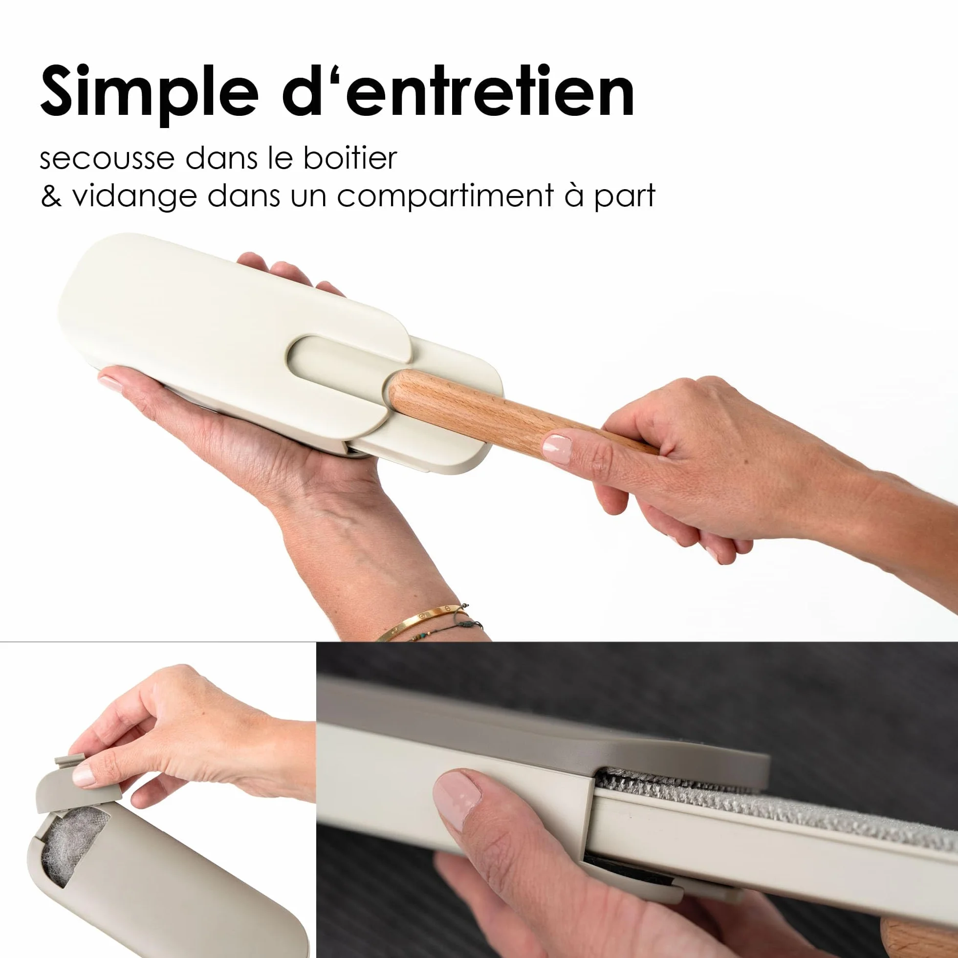 LucyBalu Brosse Anti-Peluches réutilisable Poils d'animaux Chat