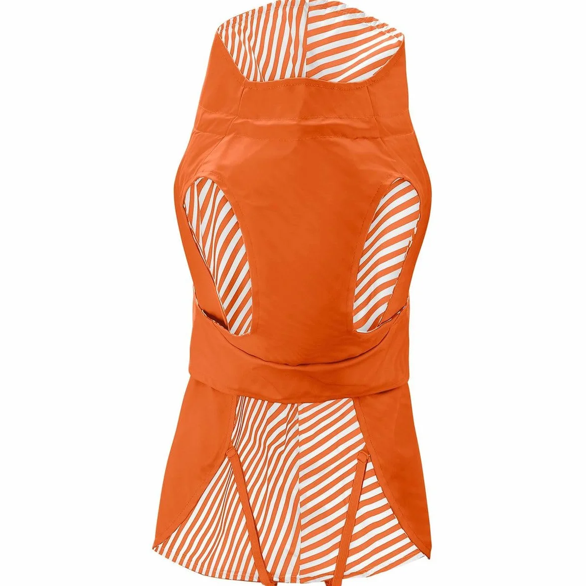 Hunter Manteau de Pluie Milford pour Chien, Orange, Coupe Ergonomique, Protection optimale, réglable, Fermeture éclair, Facile d'entretien