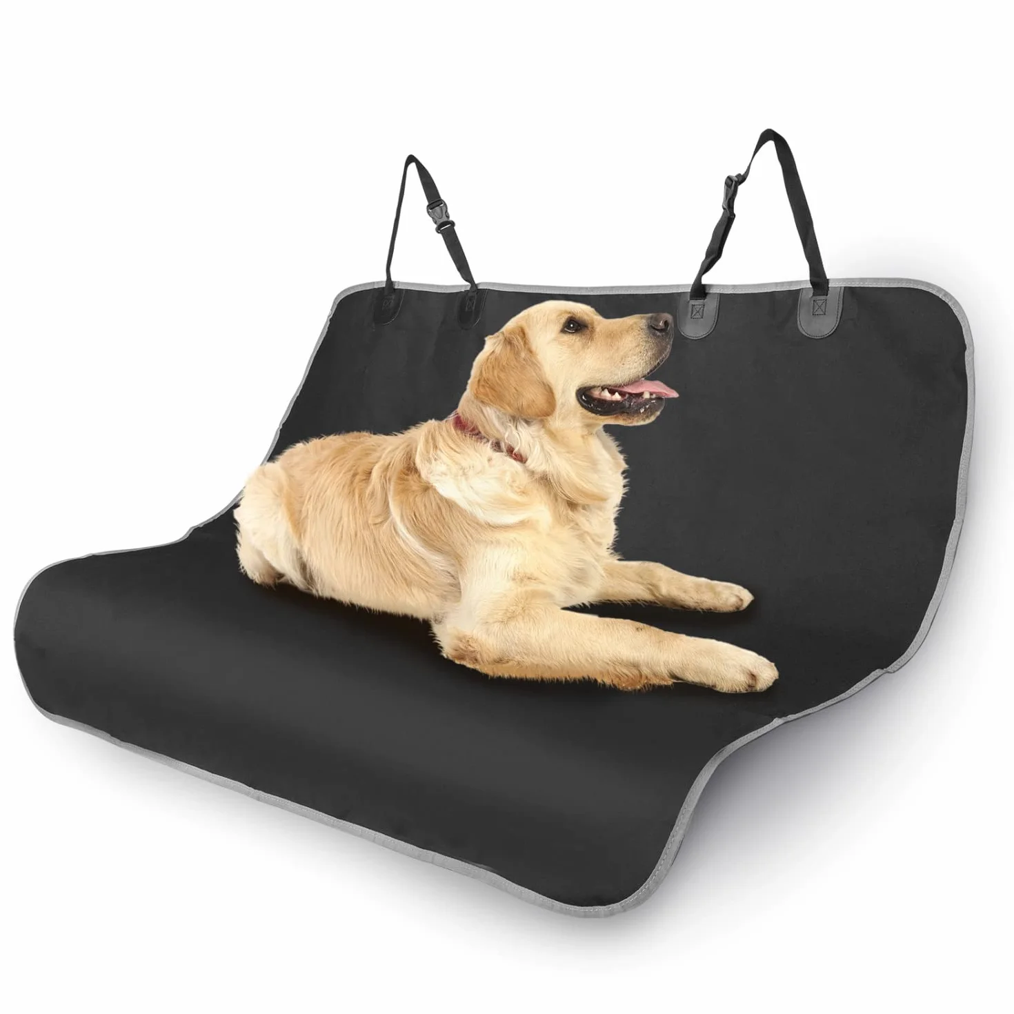 Nobleza Housses de sièges pour Chiens pour véhicules, Housses de siège de Voiture arrière en Tissu Oxford imperméable résistant aux rayures antidérapantes