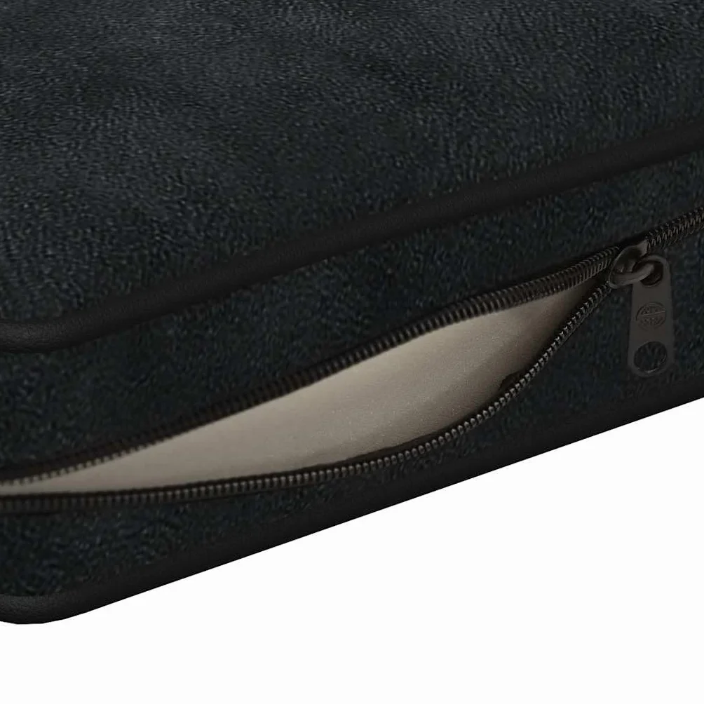 vidaXL Canapé pour Chien Noir 72x45x30 cm Peluche