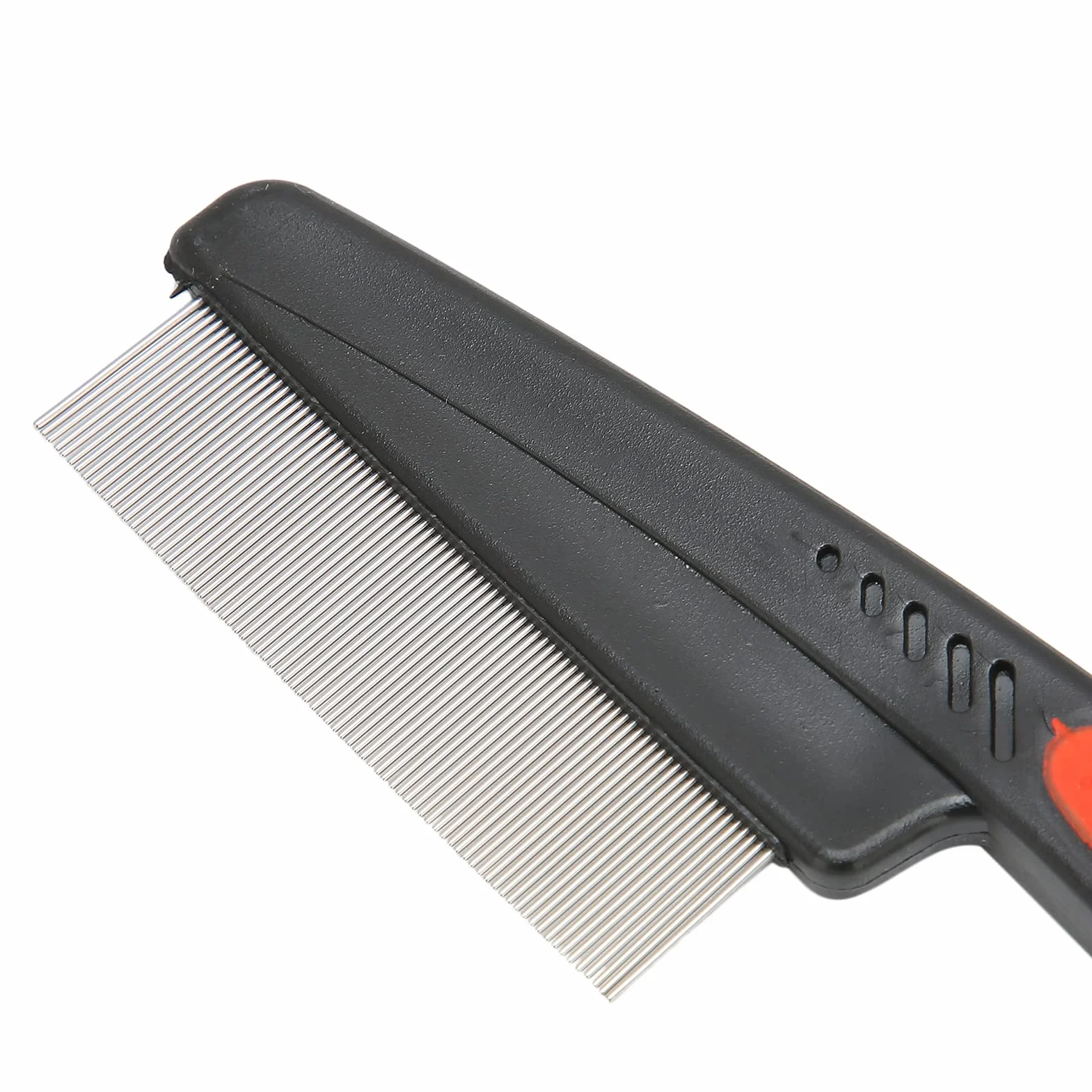 Peigne à Poux Professionnel en Acier Inoxydable pour Cheveux Longs et Courts