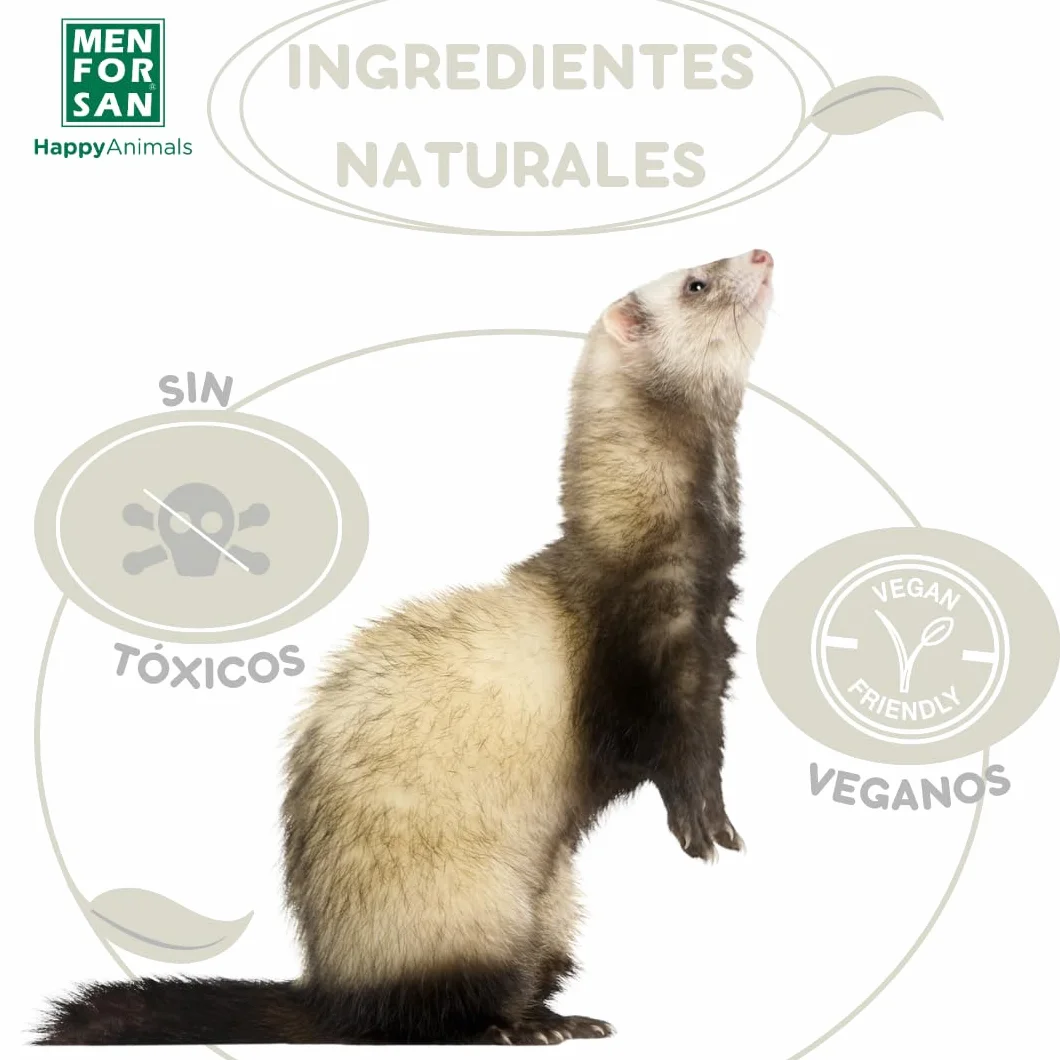 MENFORSAN Shampooing Répulsif en Poudre pour Rongeurs 250gr, Nettoyage à Sec Vegan