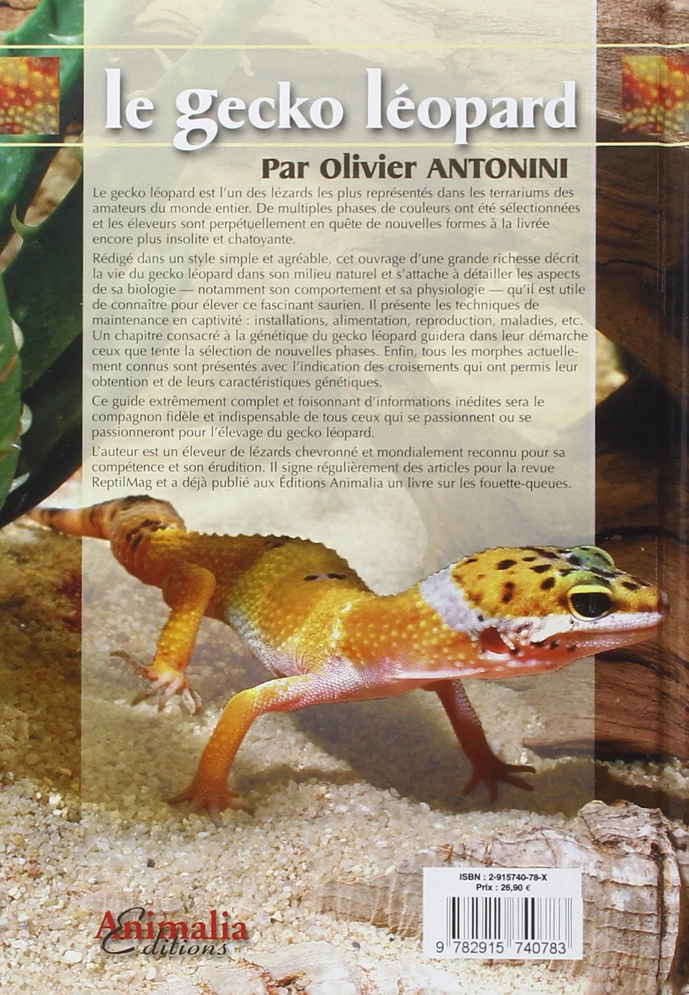 Le Gecko Léopard: Eublepharis Macularius