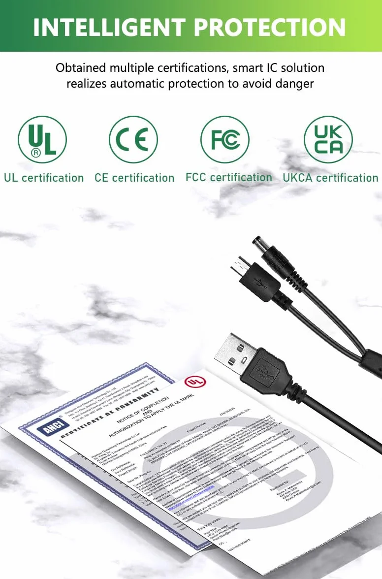 Bousnic Câble de Charge USB 2 en 1 pour Collier de Dressage pour Chien et Télécommande