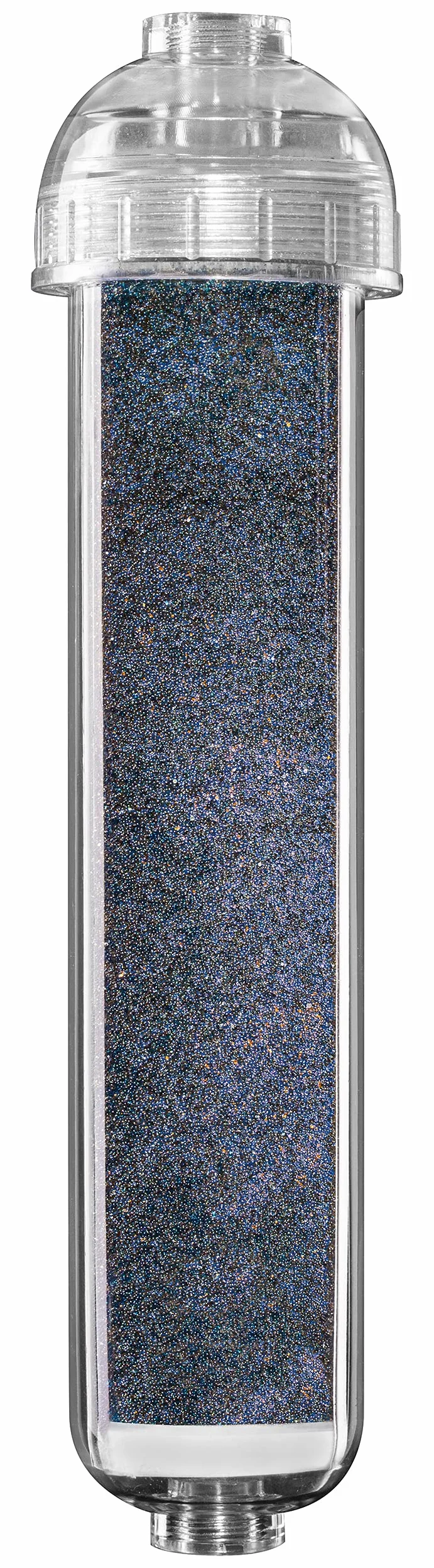 ARKA myAQUA Resinfilter Filtre eau Ultra-Pure à Haute Performance résine lit mélangé élimine Silicate Nitrate TDS Rechargeable Changement visuel Couleur