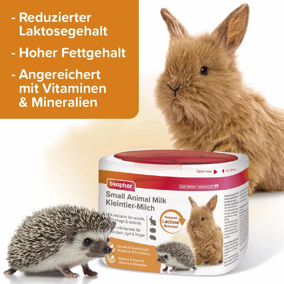 BEAPHAR Lait pour Petits Animaux Substitut du Lait Maternel 200 g