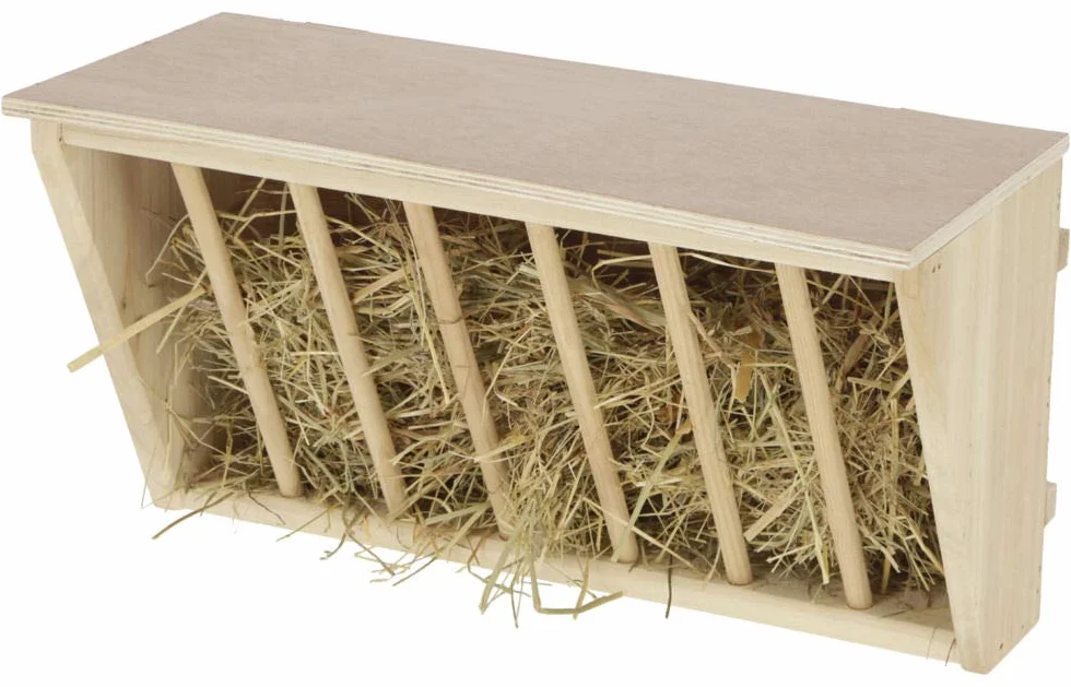 Kerbl Râtelier à Foin 37 x 17 x 20 cm pour Petits Animaux Lapins Hamsters