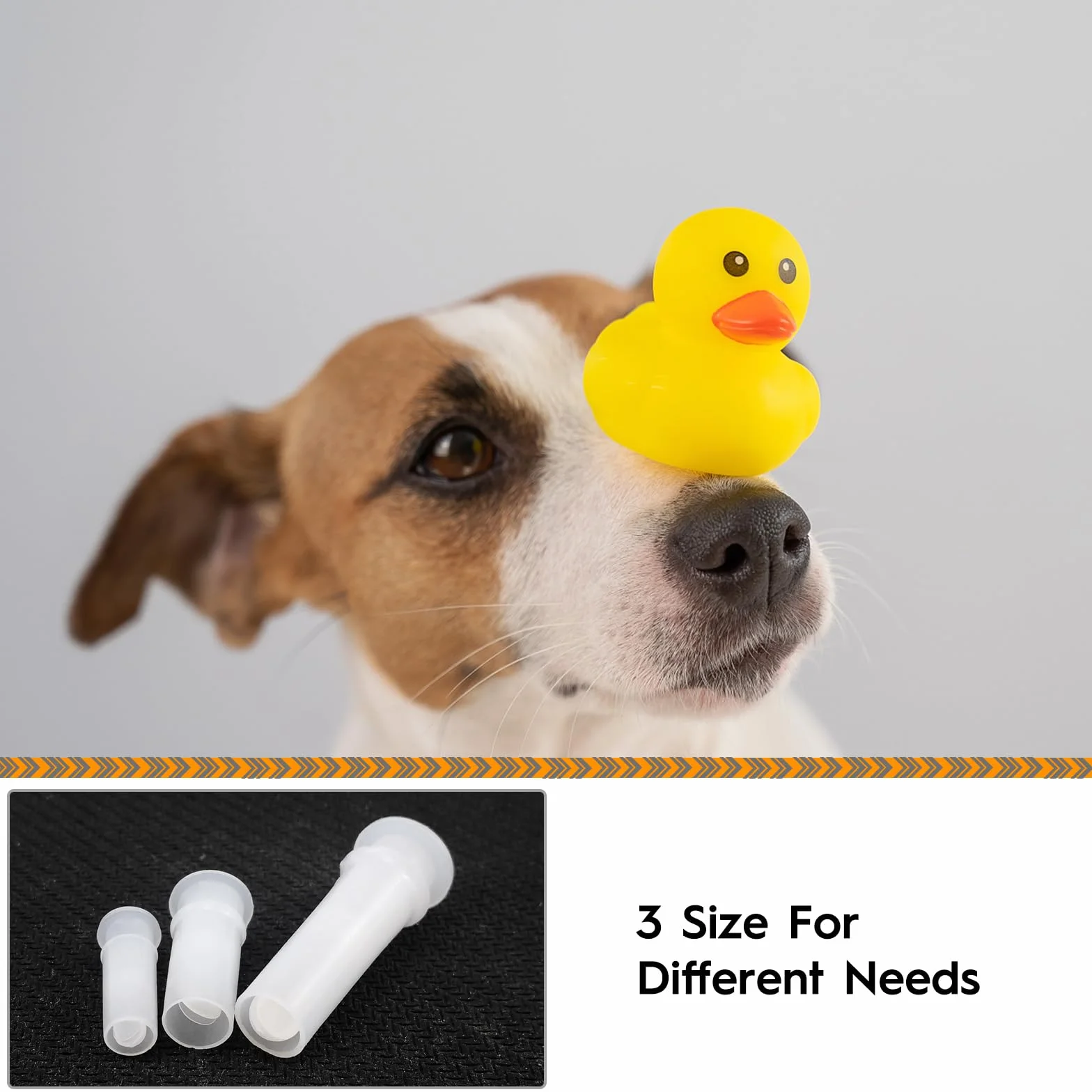 70 pièces Jouets grinçants réparation Reed Noise Maker Insert Chien Chaussures sifflet Alternative (Taille 3)