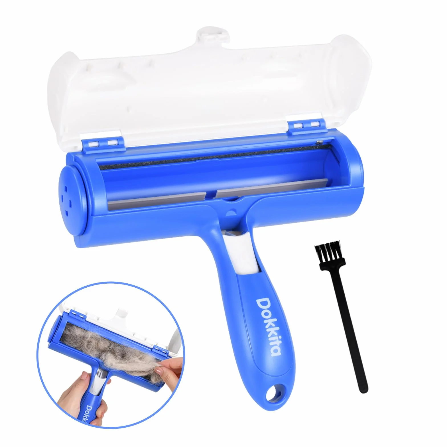 Brosse Anti Poils Chat Animaux Rouleau Poils Chien Brosse Magique Canapé Tapis